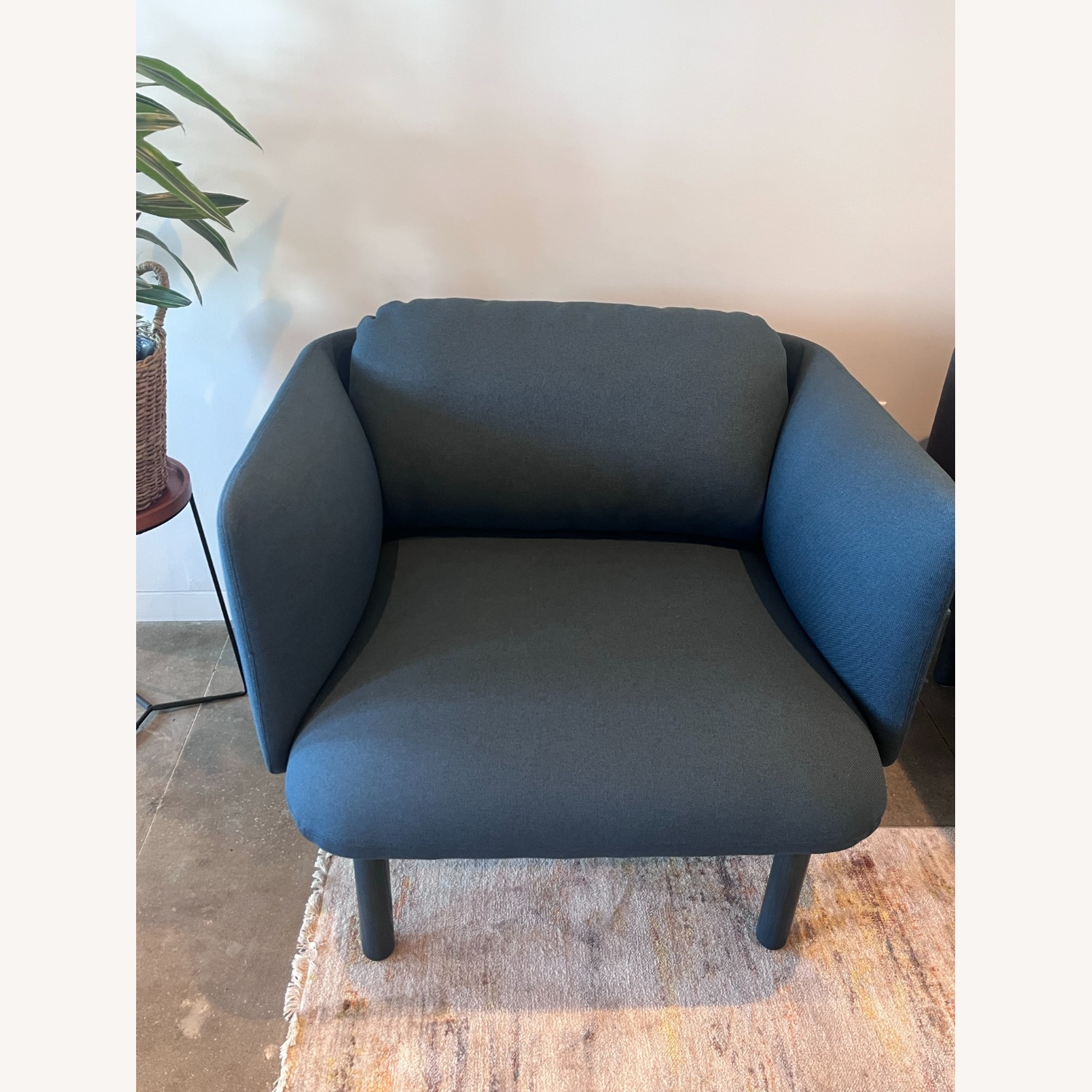 Poppin Navy Blue Chair - image-1