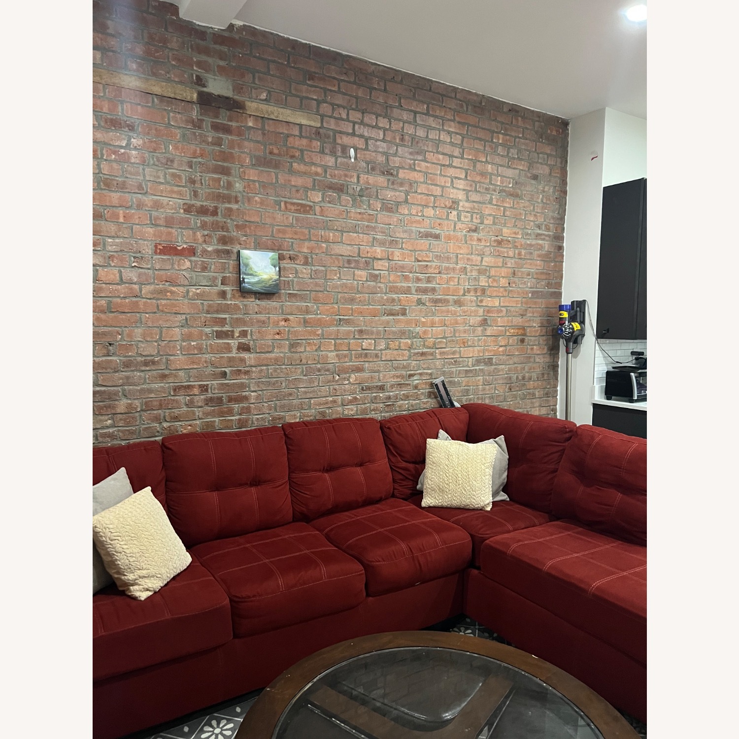 Ashely Furniture Red Sectional - image-4