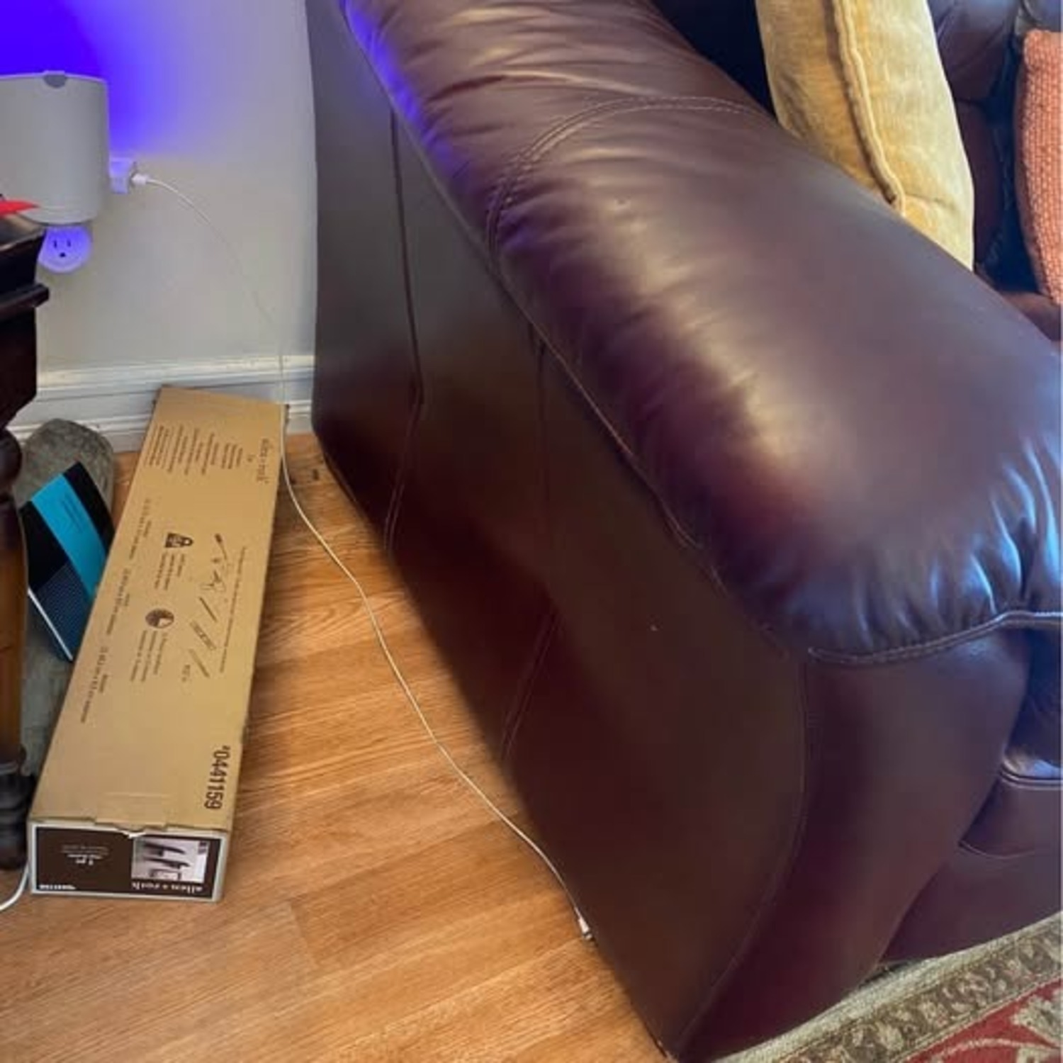 Luxe Leather Couch - image-1