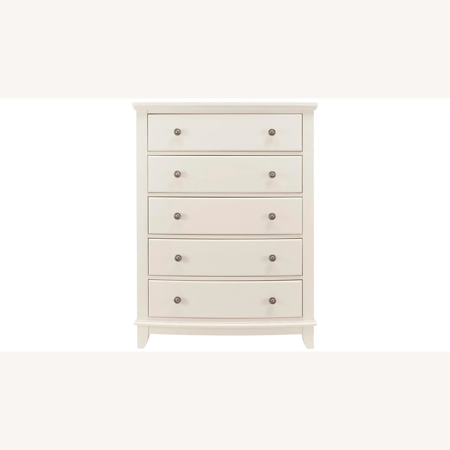 Raymour & Flanigan Kylie White Bedroom Chest - image-4