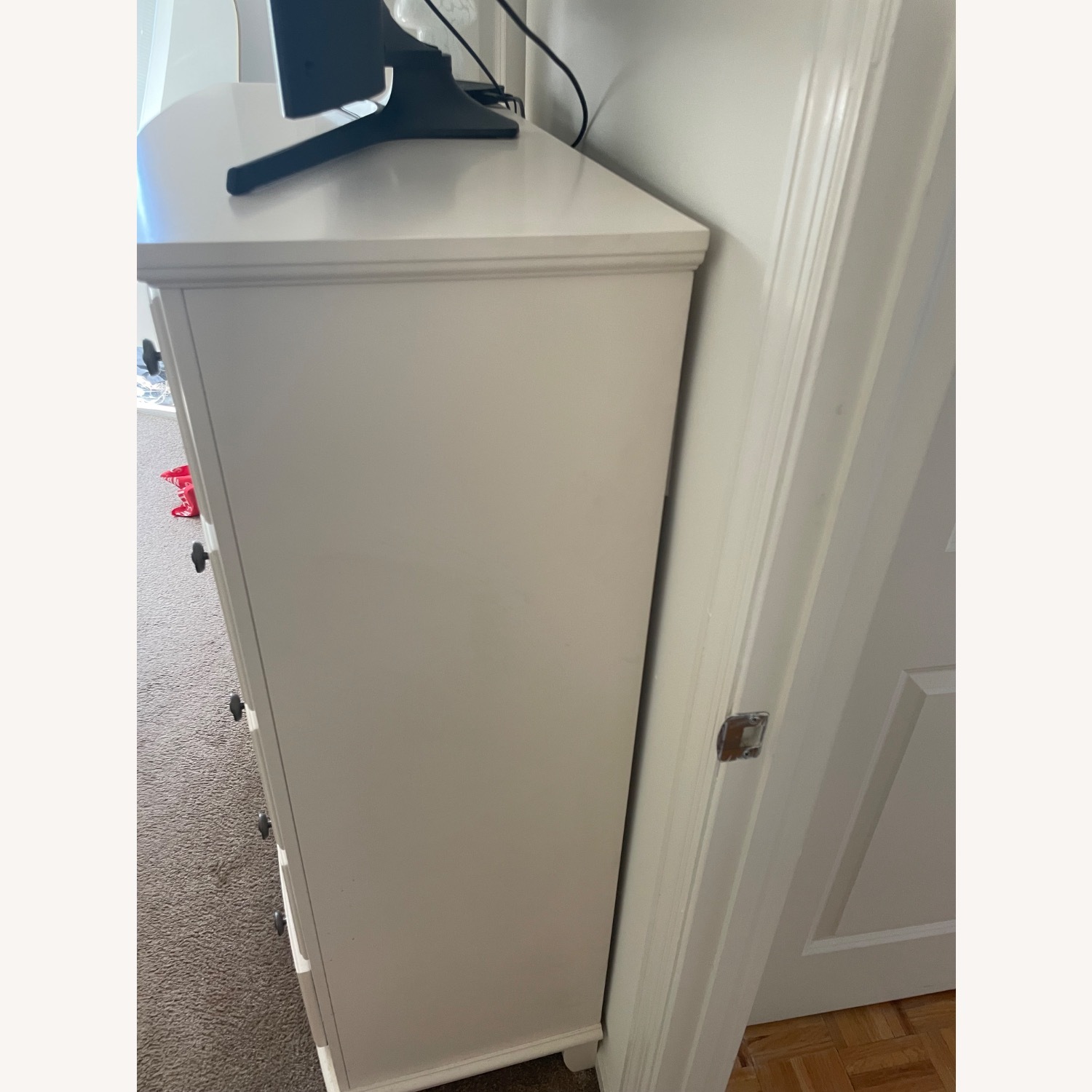 Raymour & Flanigan Kylie White Bedroom Chest - image-3