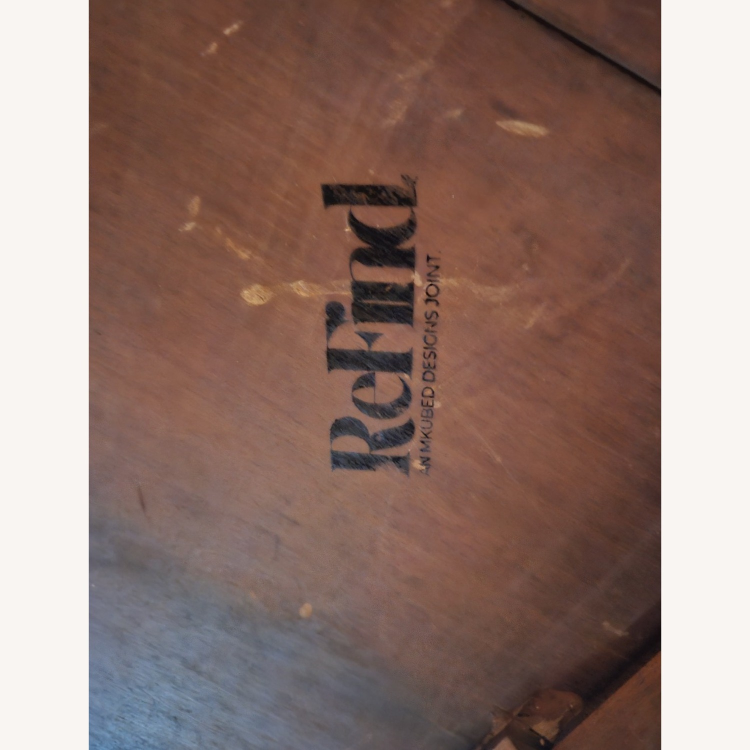 Refinished 1930's Solid Oak Dining Table  - image-6