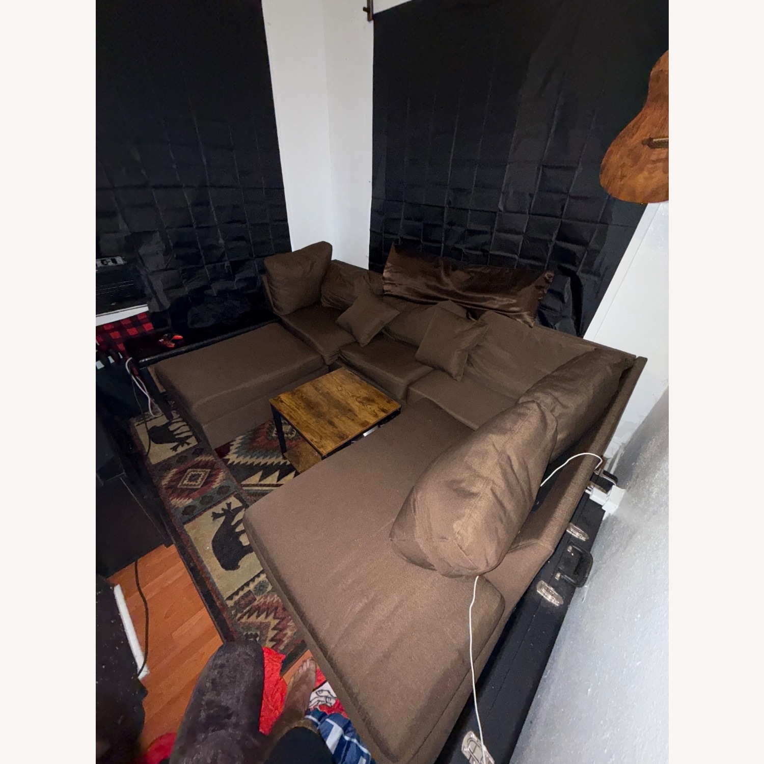 Bobkona Dervon Sectional couch - image-1