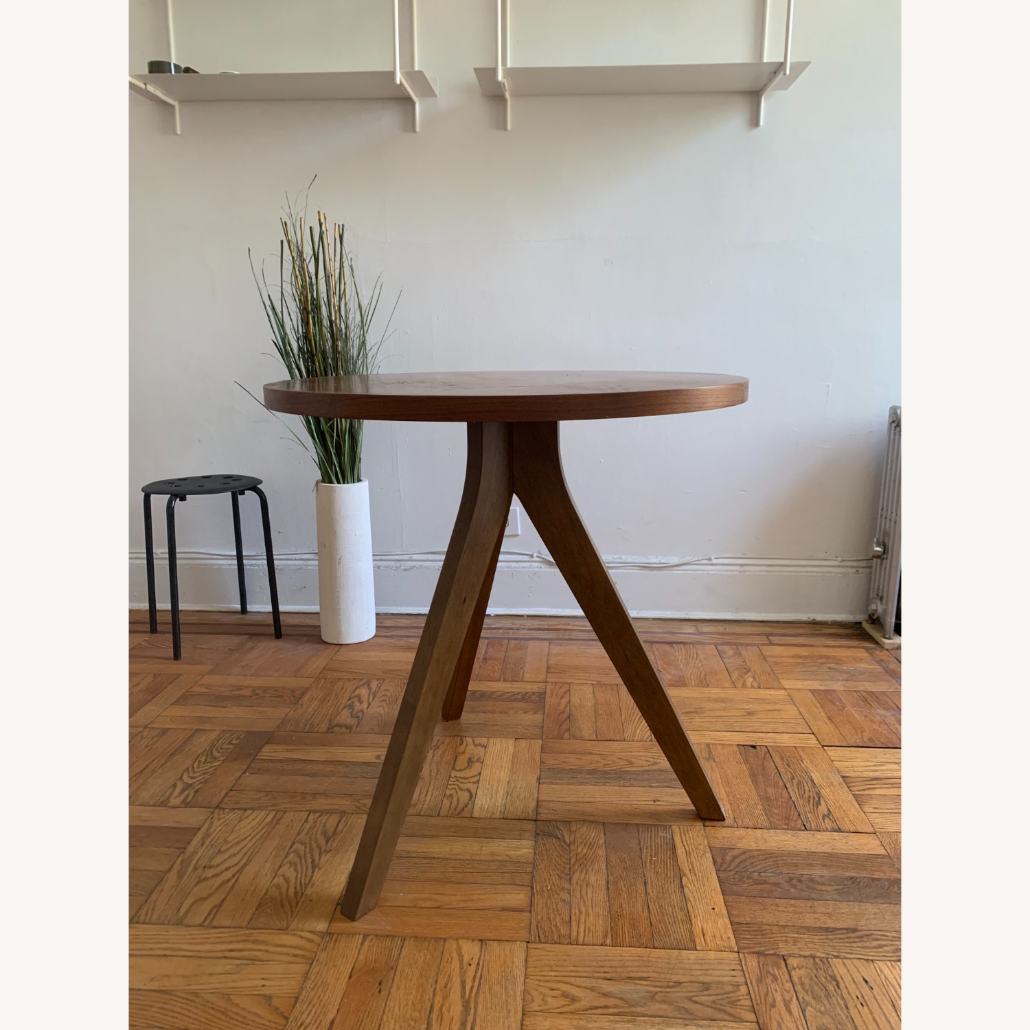 West Elm Tripod Dining Table (30") - Walnut - image-3