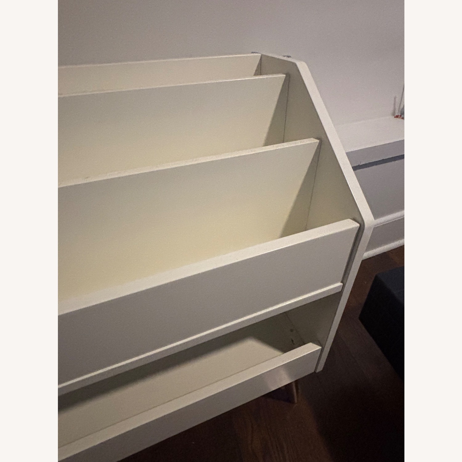 West Elm Mid-Century Toy Dump w Bookrack - image-3