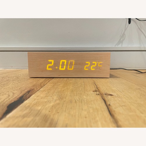 Used Alarm Clock W Bluetooth Speaker for sale on AptDeco