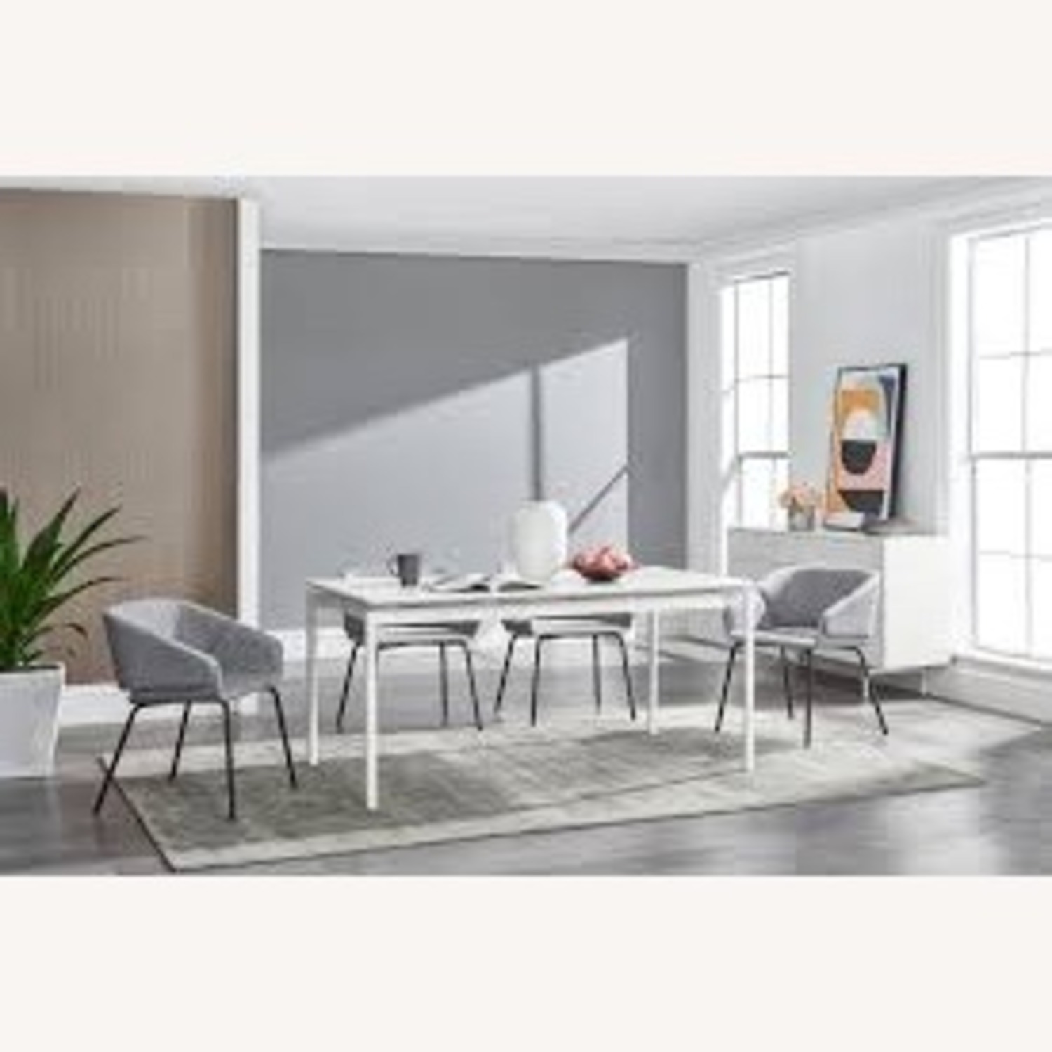 Castlery Arvid Extendable White Dining Table - image-4