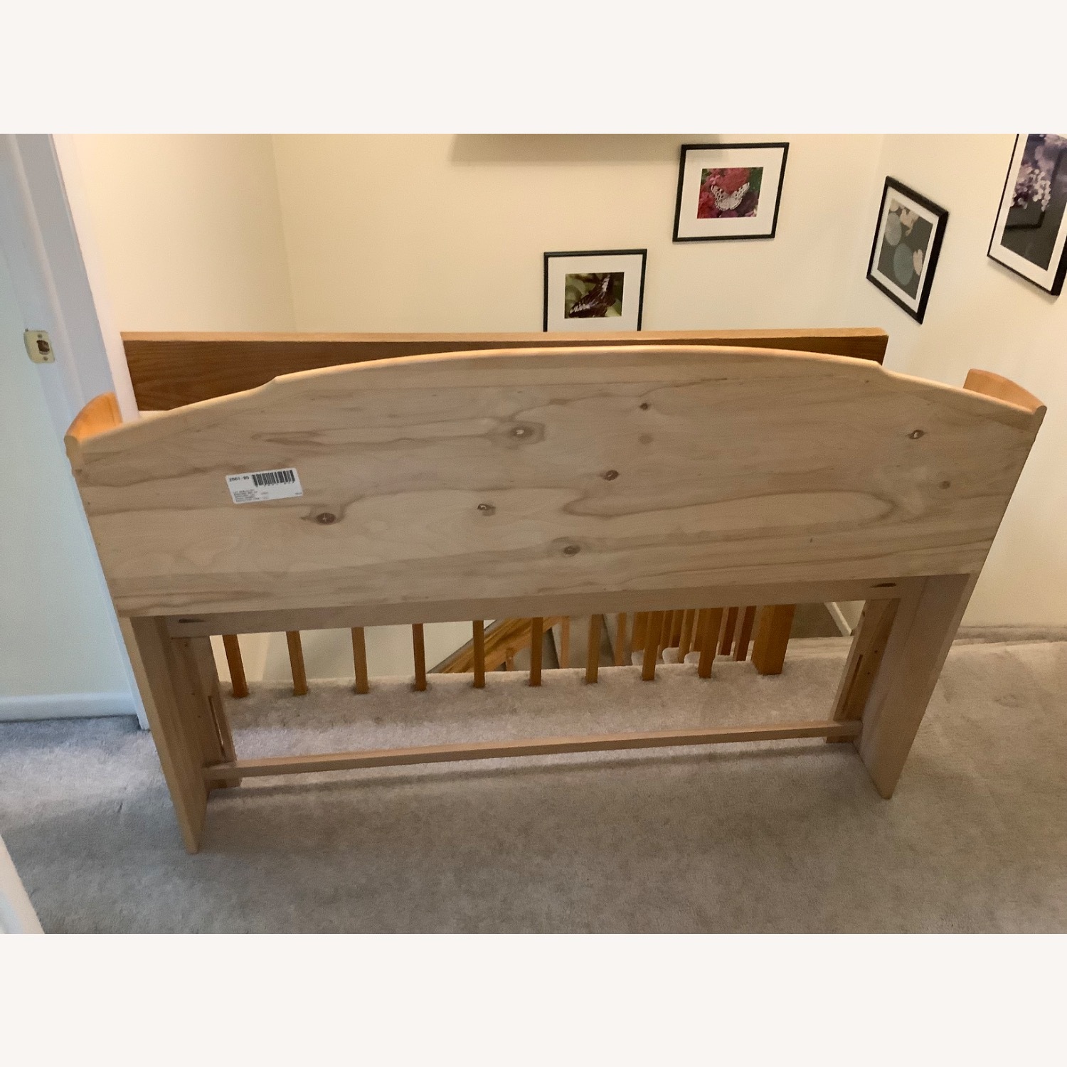 Full Size Headboard With Built in Bookcase - image-1