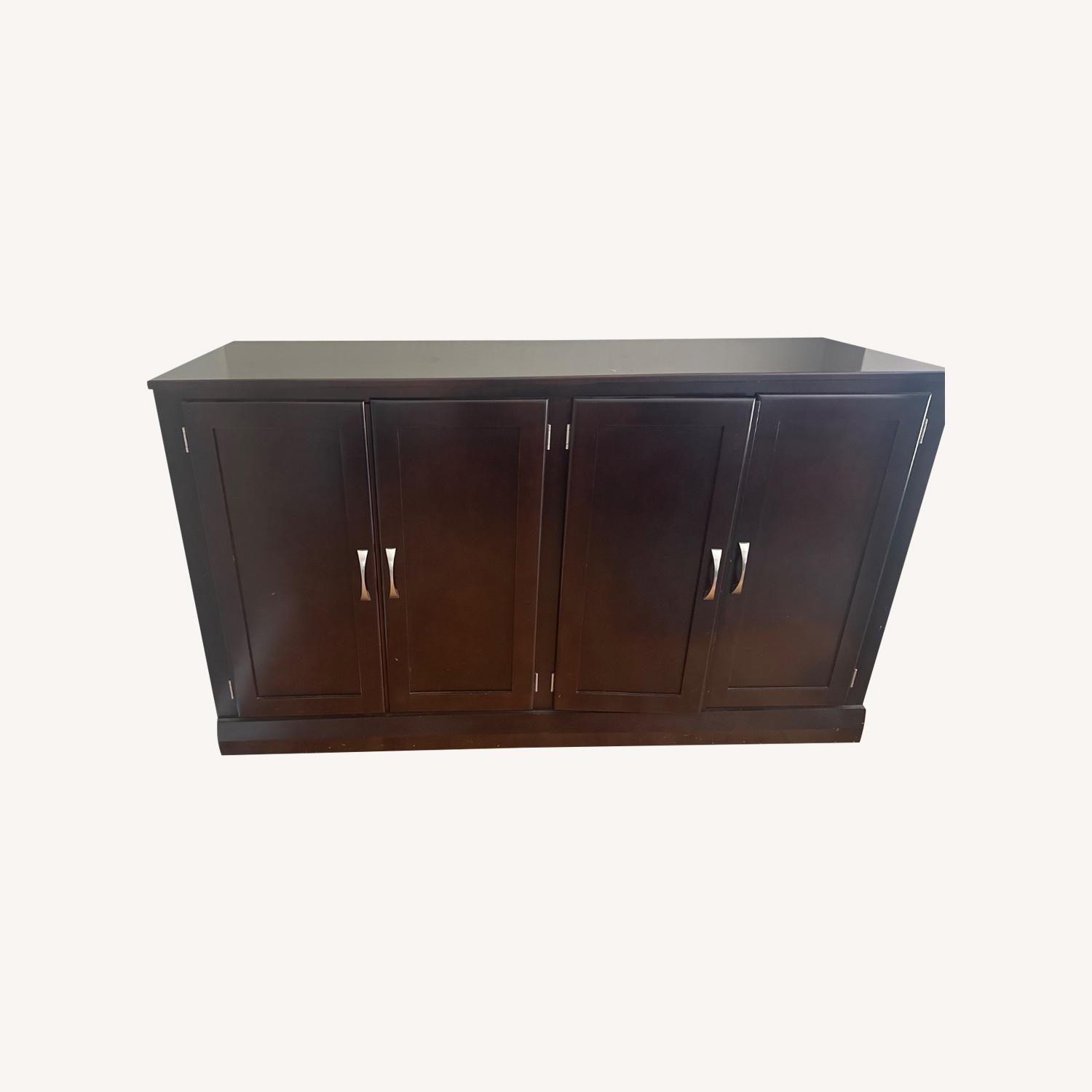 Two Custom Cabinets/Media Cabinet - image-0