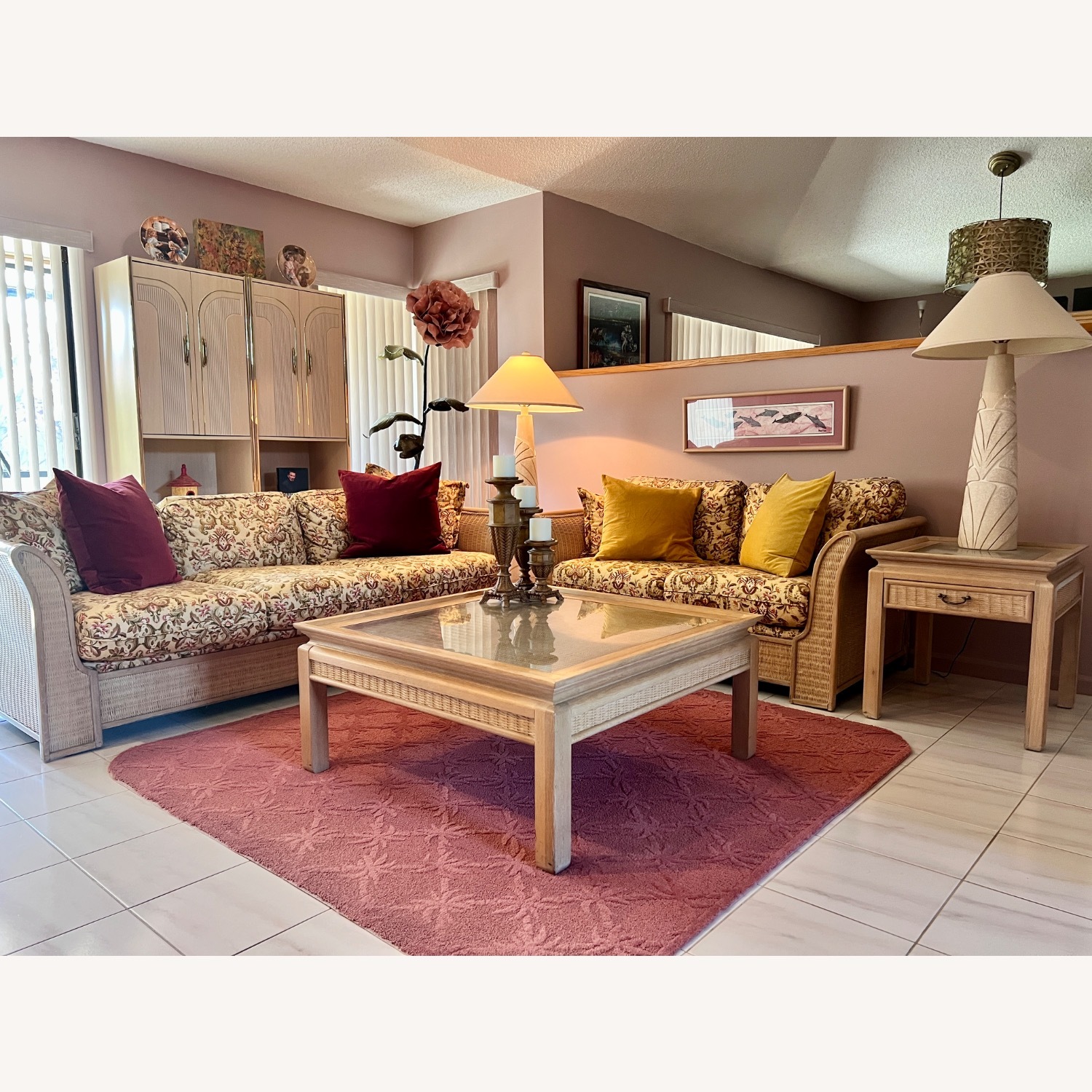 2 Seat Florida Living Room Sofa - image-1