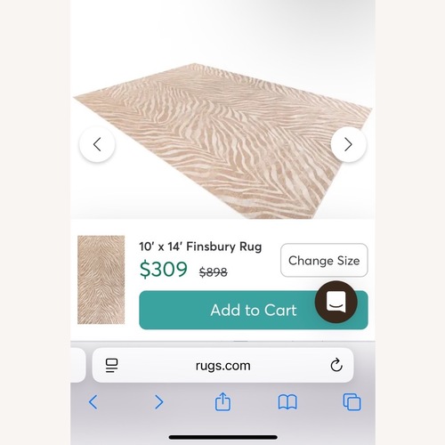 Used 10' x 14' Savannah Rug for sale on AptDeco