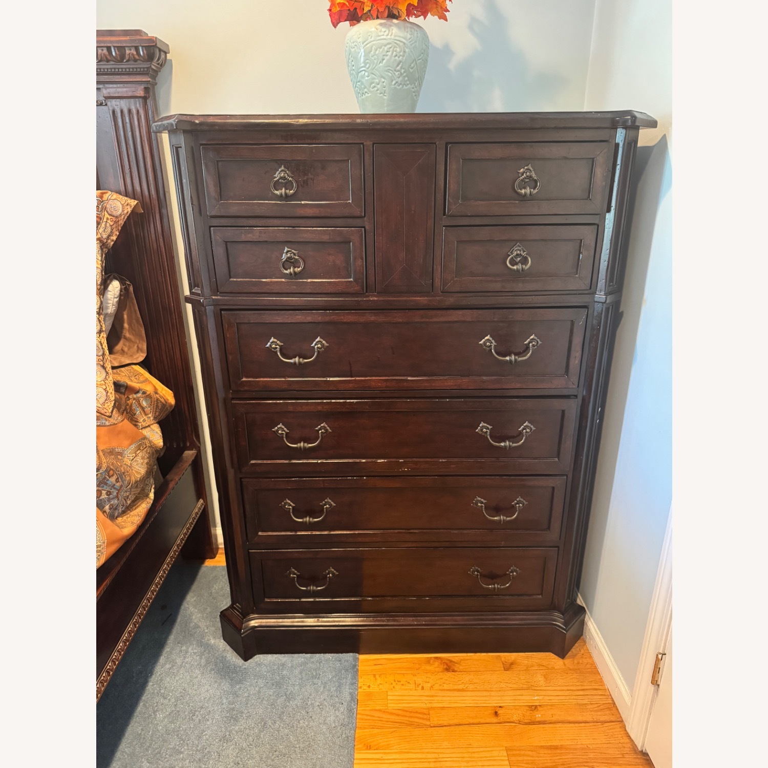 DREXEL heritage 5段チェスト Drexel Heritage English Traditional Five Drawer Dresser