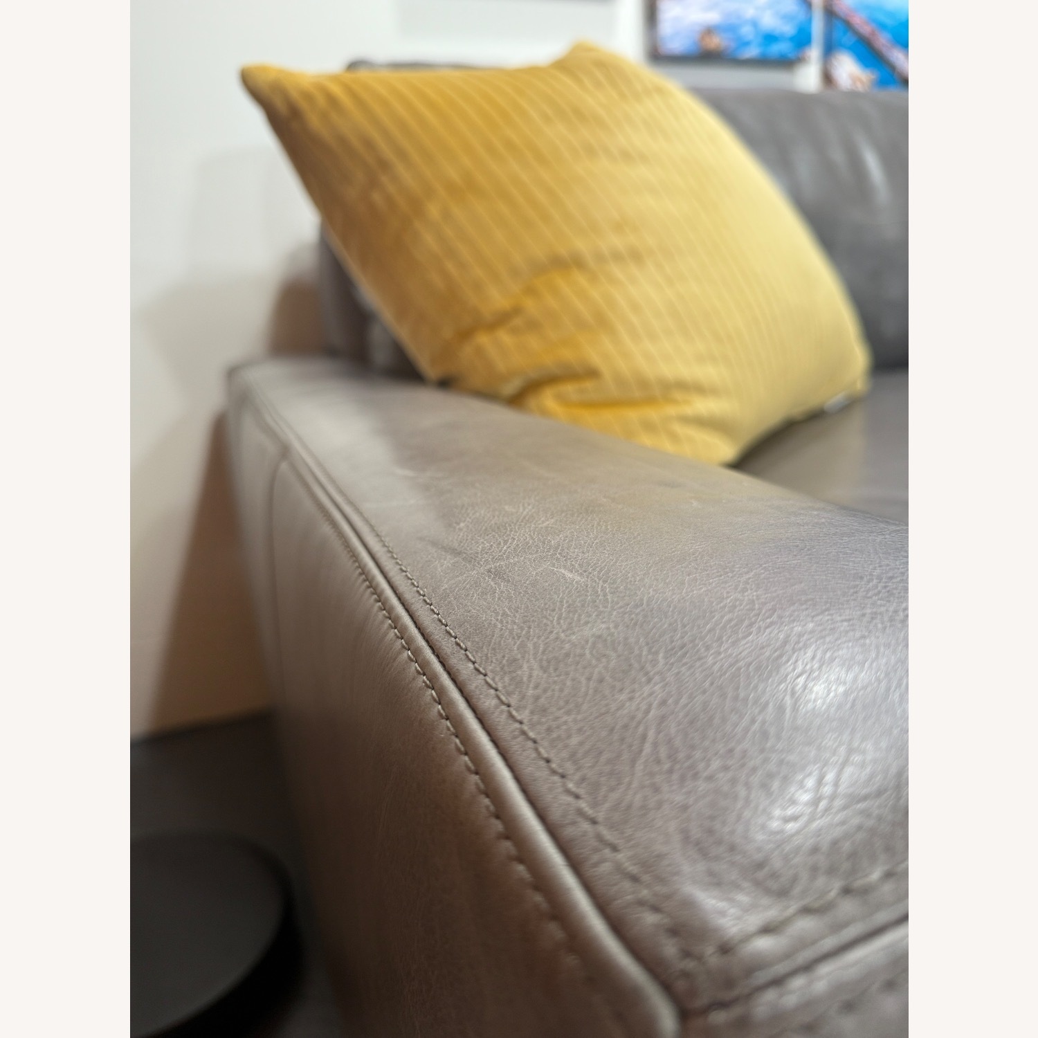 Restoration Hardware Maxwell 8’ Luxe Sofa+Ottoman - image-4