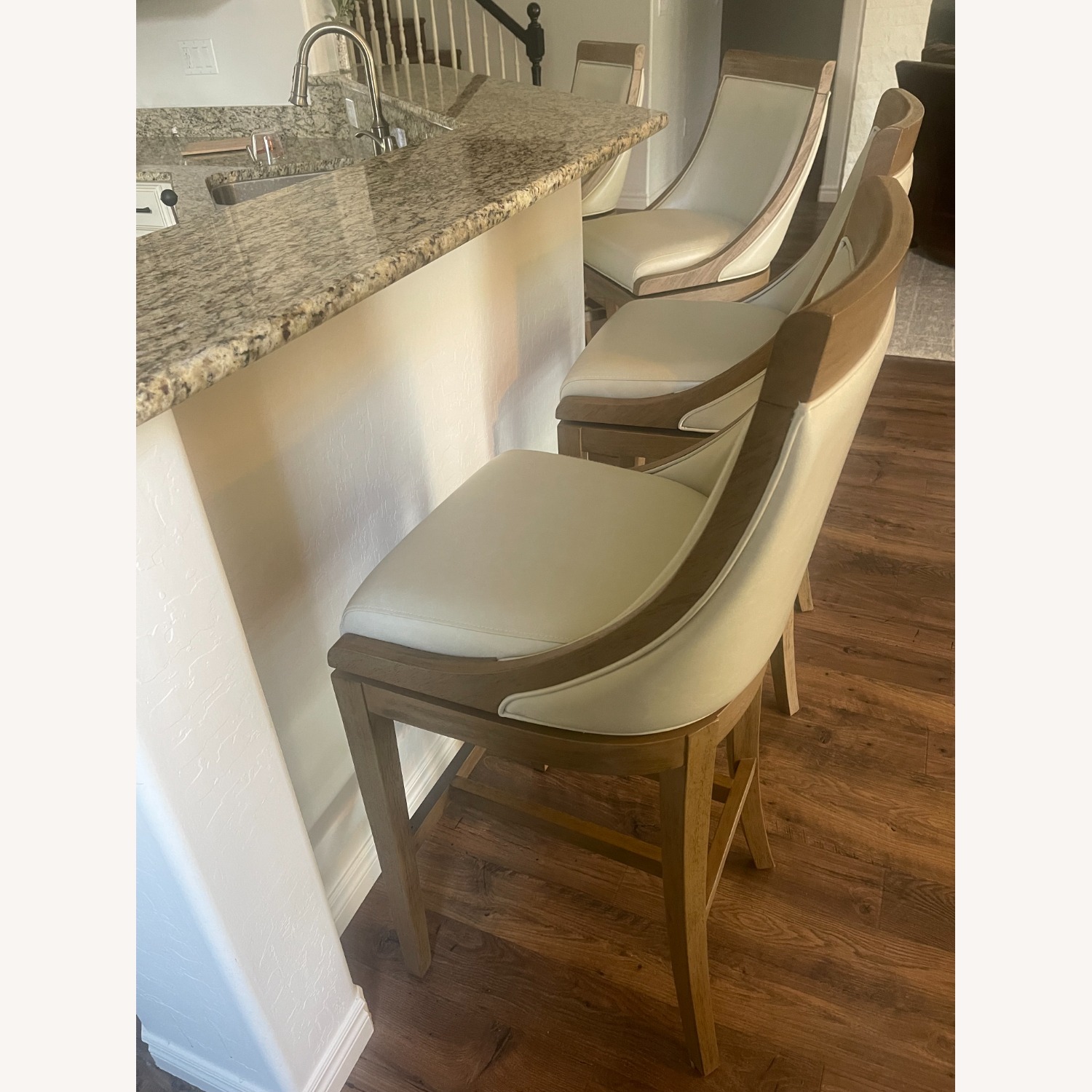 Bar Height Swivel Bar Stools from Grandinroad  - image-1