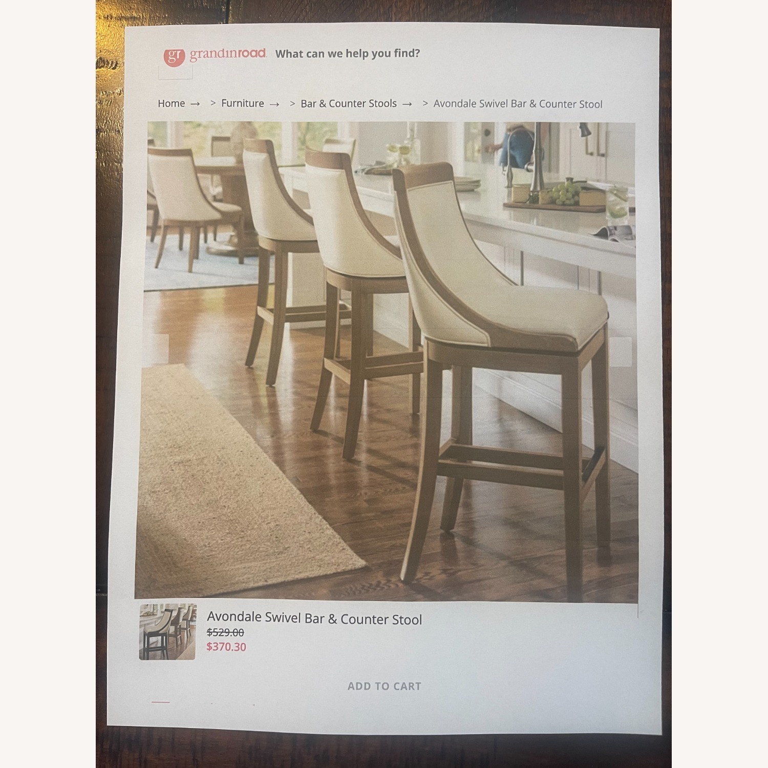 Bar Height Swivel Bar Stools from Grandinroad  - image-3