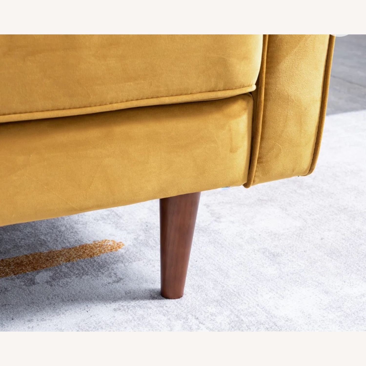 Ansonia 85" Velvet Square Arm Sofa - image-2