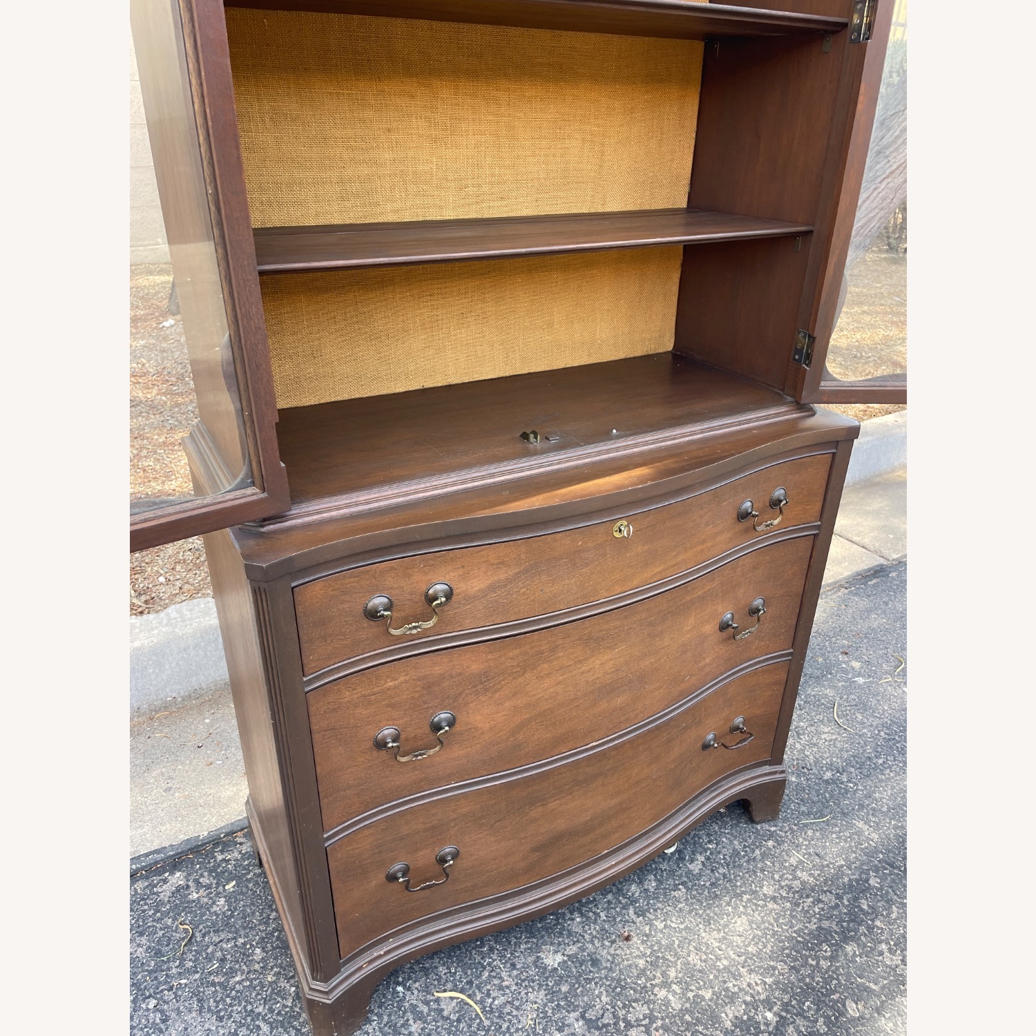 Mid Century Vintage Landstrom Rockford Hutch - image-4