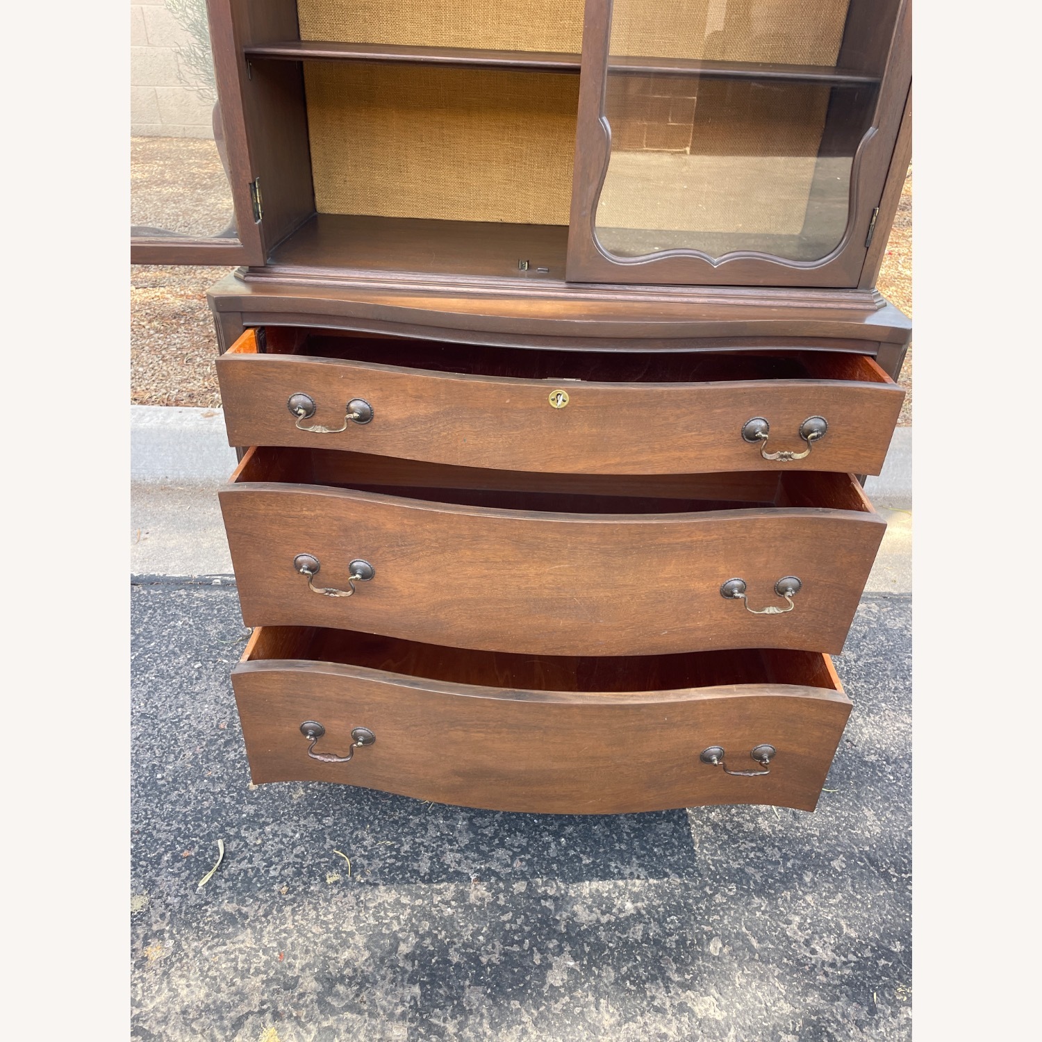 Mid Century Vintage Landstrom Rockford Hutch - image-6