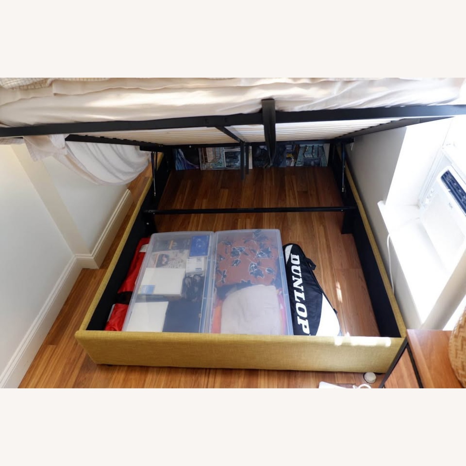 Queen Bed Hydraulic Lift Up Storage  - image-3