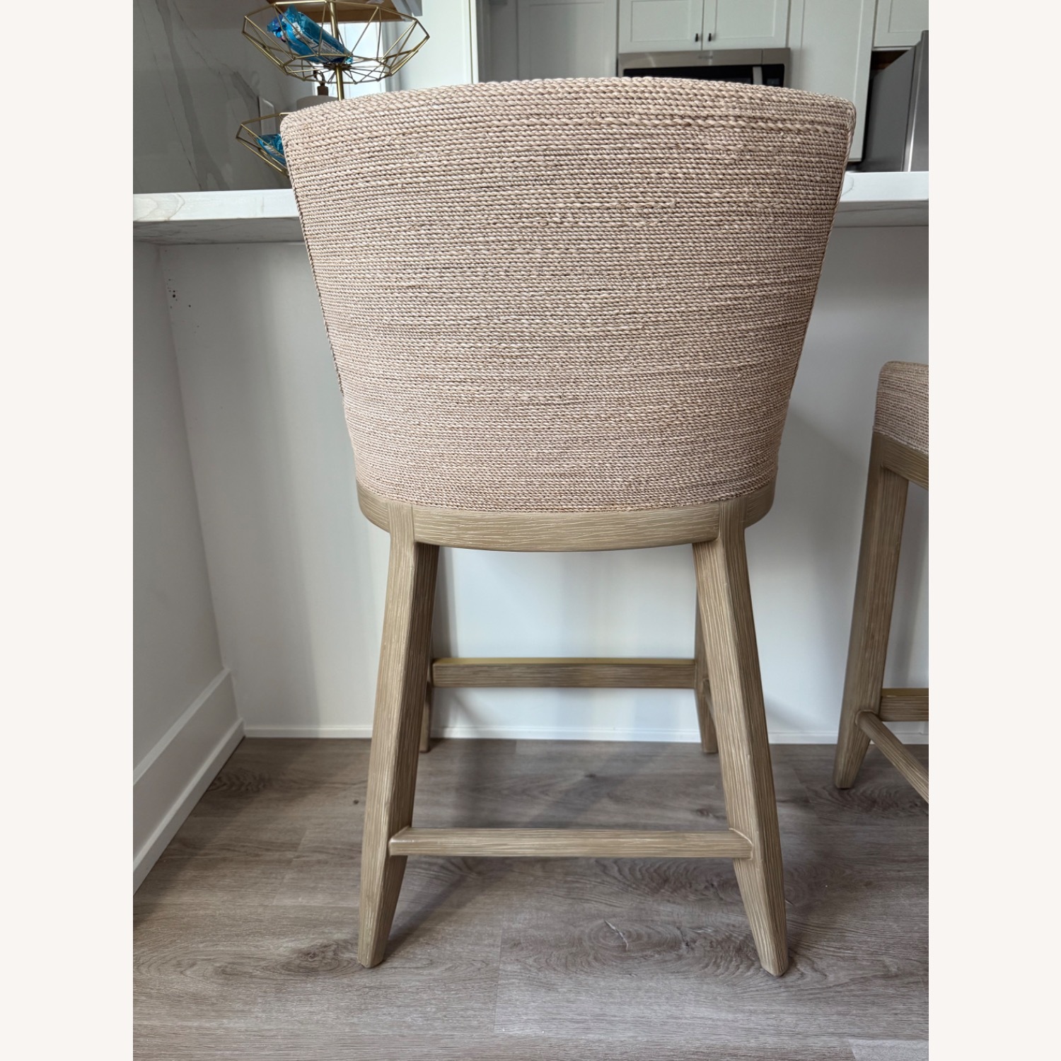 Marisol Seagrass Track Arm Stool - image-8