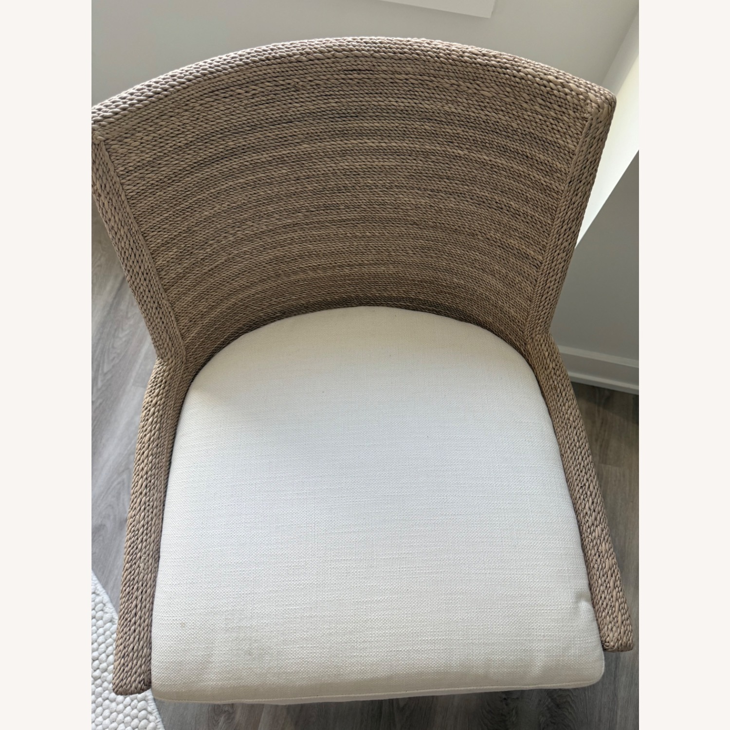 Marisol Seagrass Track Arm Stool - image-9