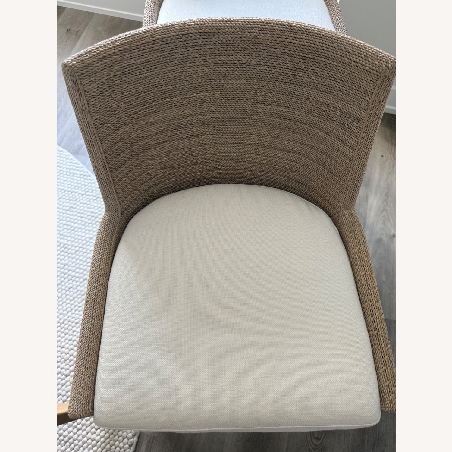 Marisol Seagrass Track Arm Stool - image-10