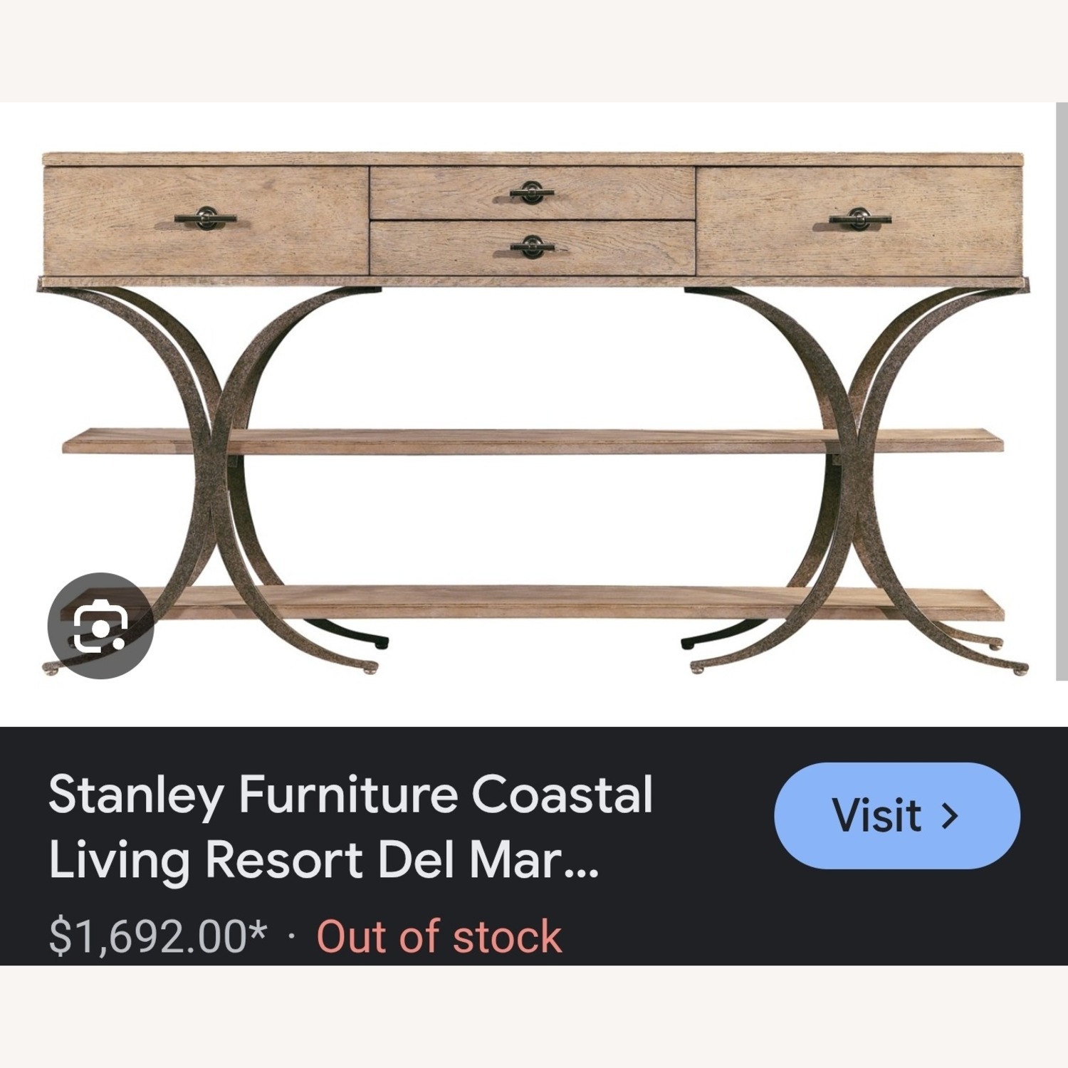 Stanley Furniture Coastal Living Resort Del Mar Sideboard - image-6