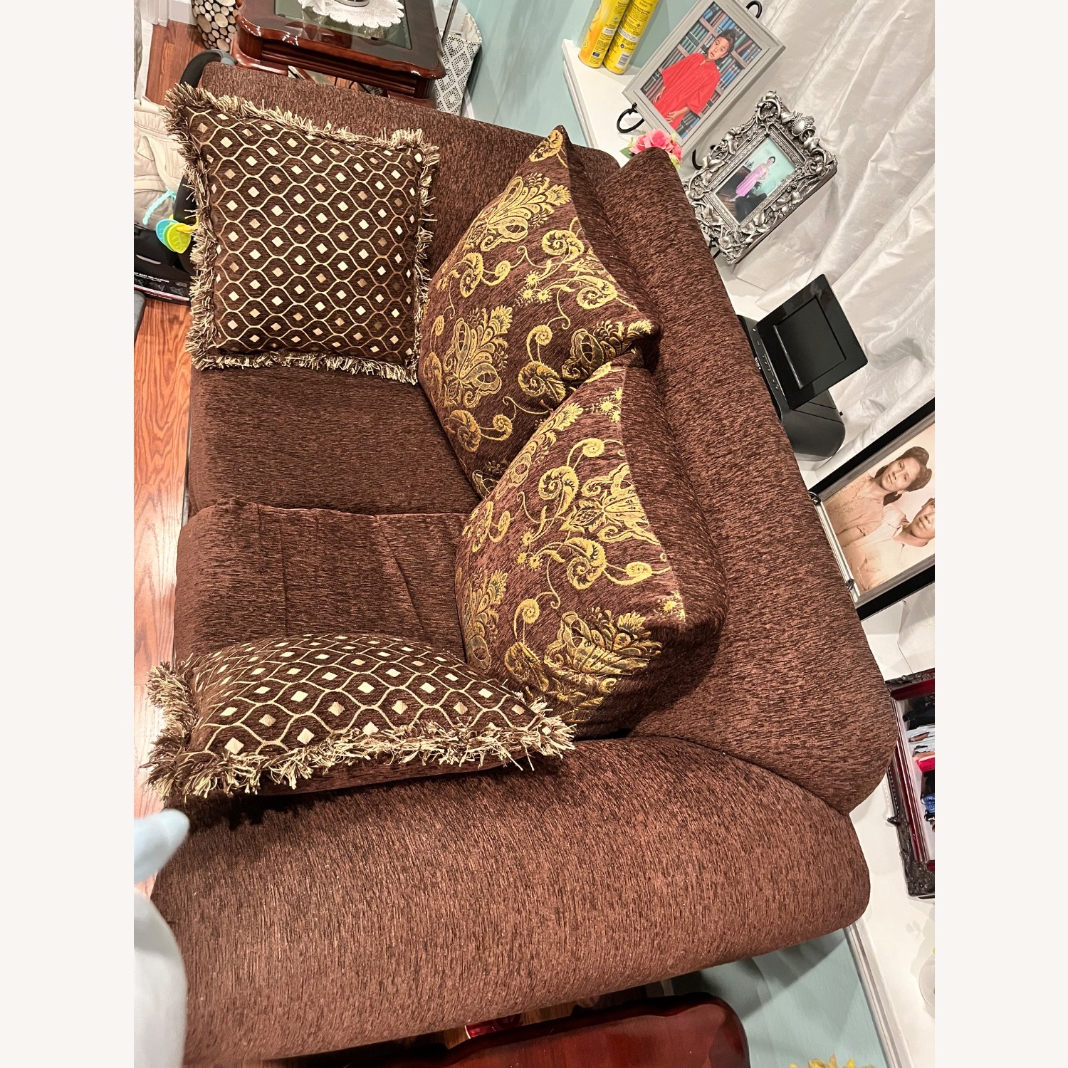 Brown Lovers Sofa - image-2
