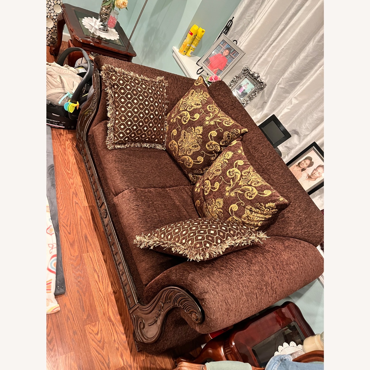 Brown Lovers Sofa - image-3