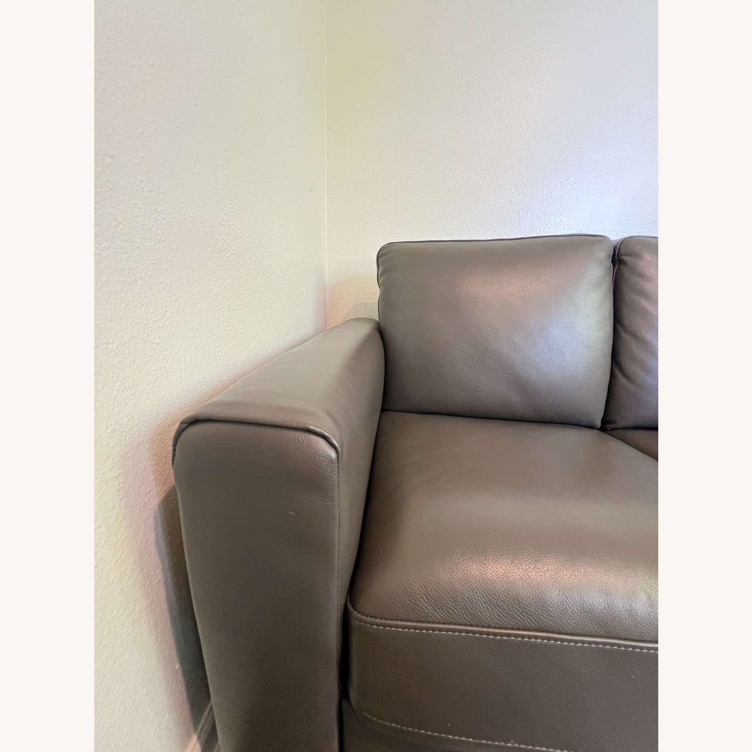 Cantoni Leather Sleeper Sofa - Queen Size - image-4