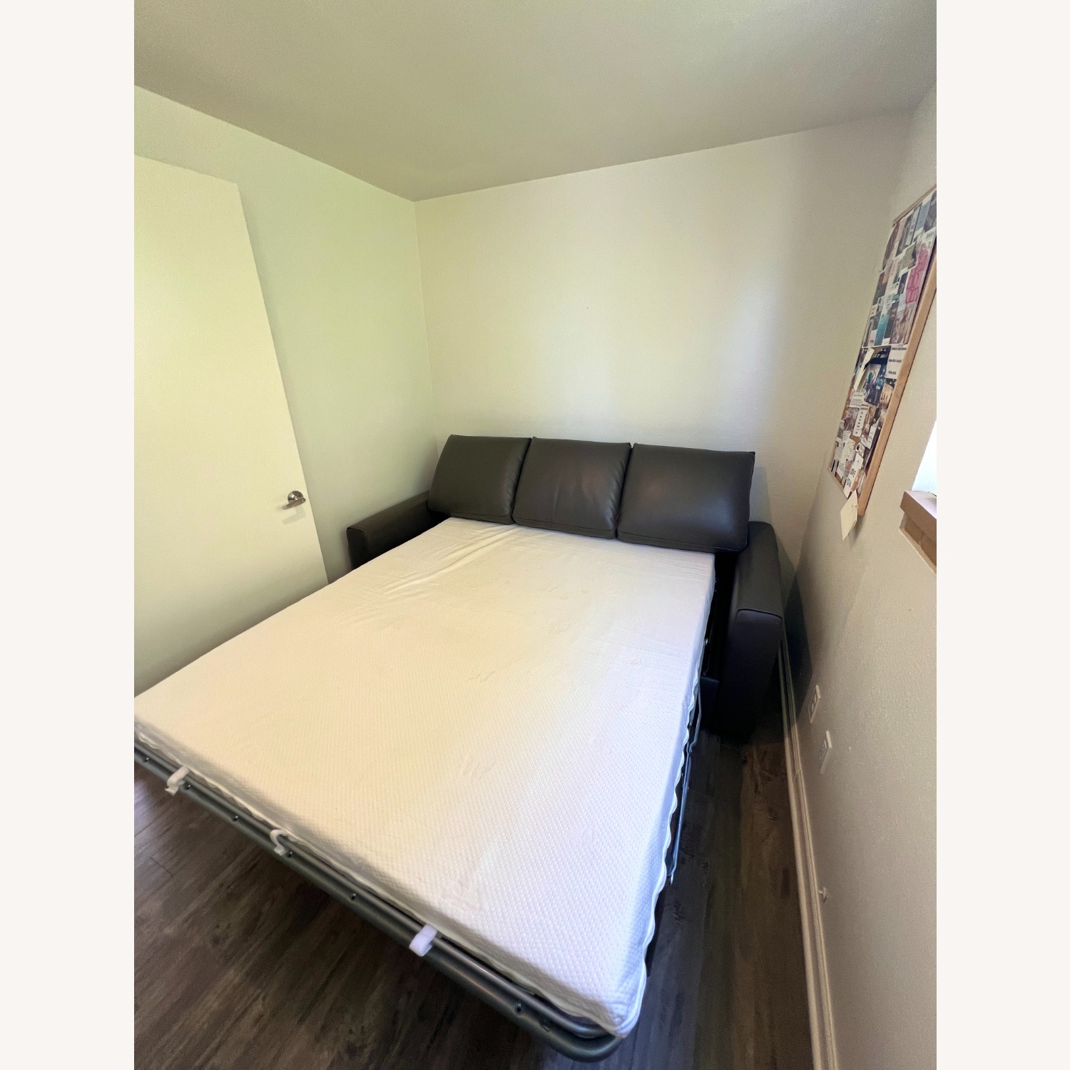 Cantoni Leather Sleeper Sofa - Queen Size - image-6