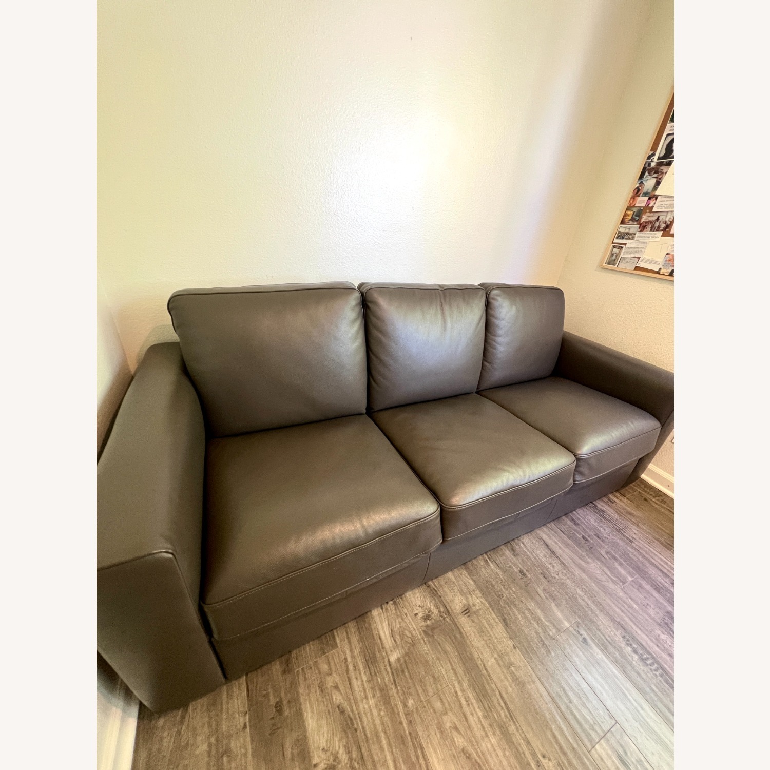Cantoni Leather Sleeper Sofa - Queen Size - image-3