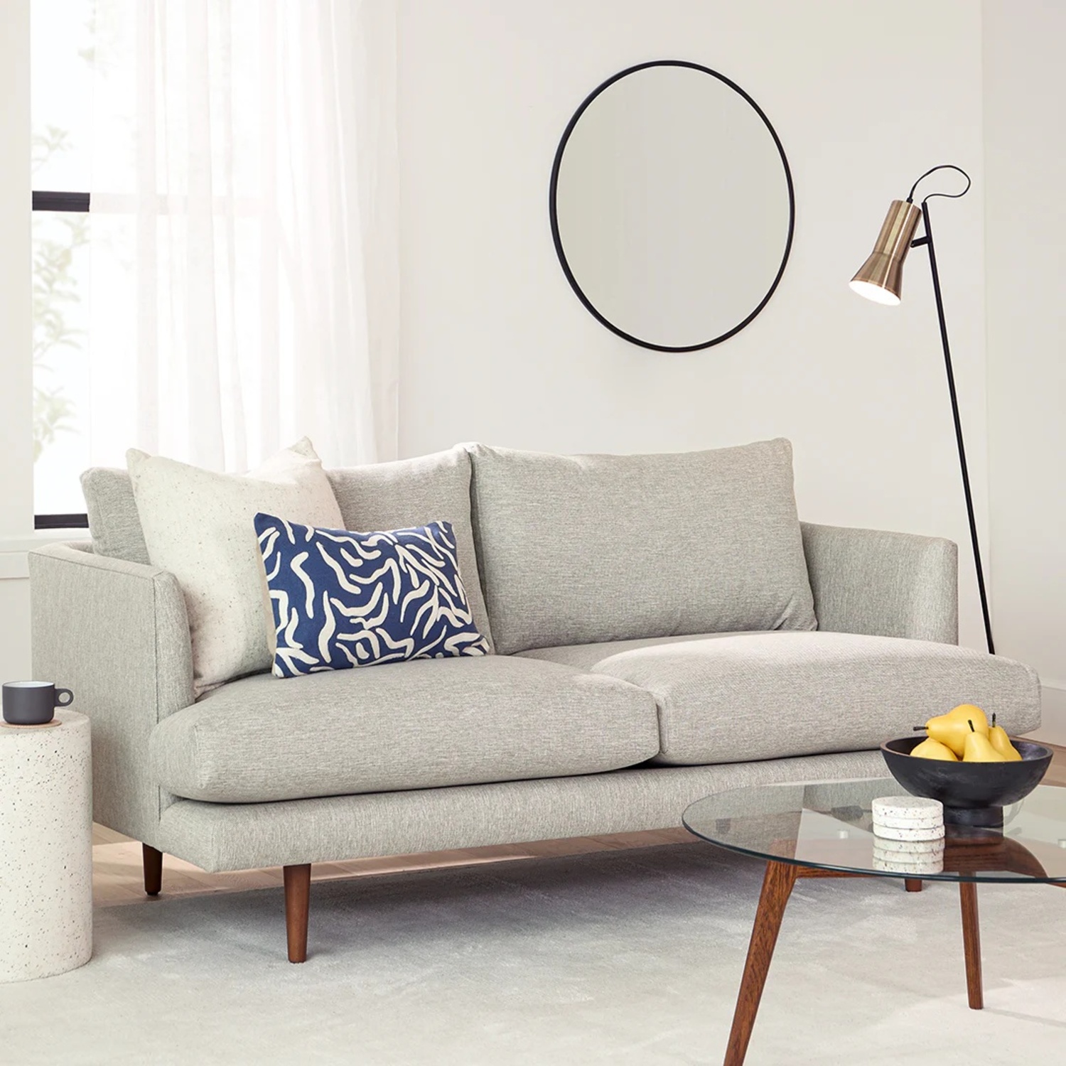 Article Burrard Grey Two-Seater Sofa - image-6