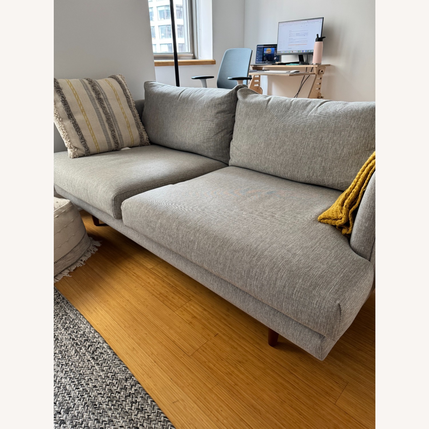 Article Burrard Grey Two-Seater Sofa - image-1