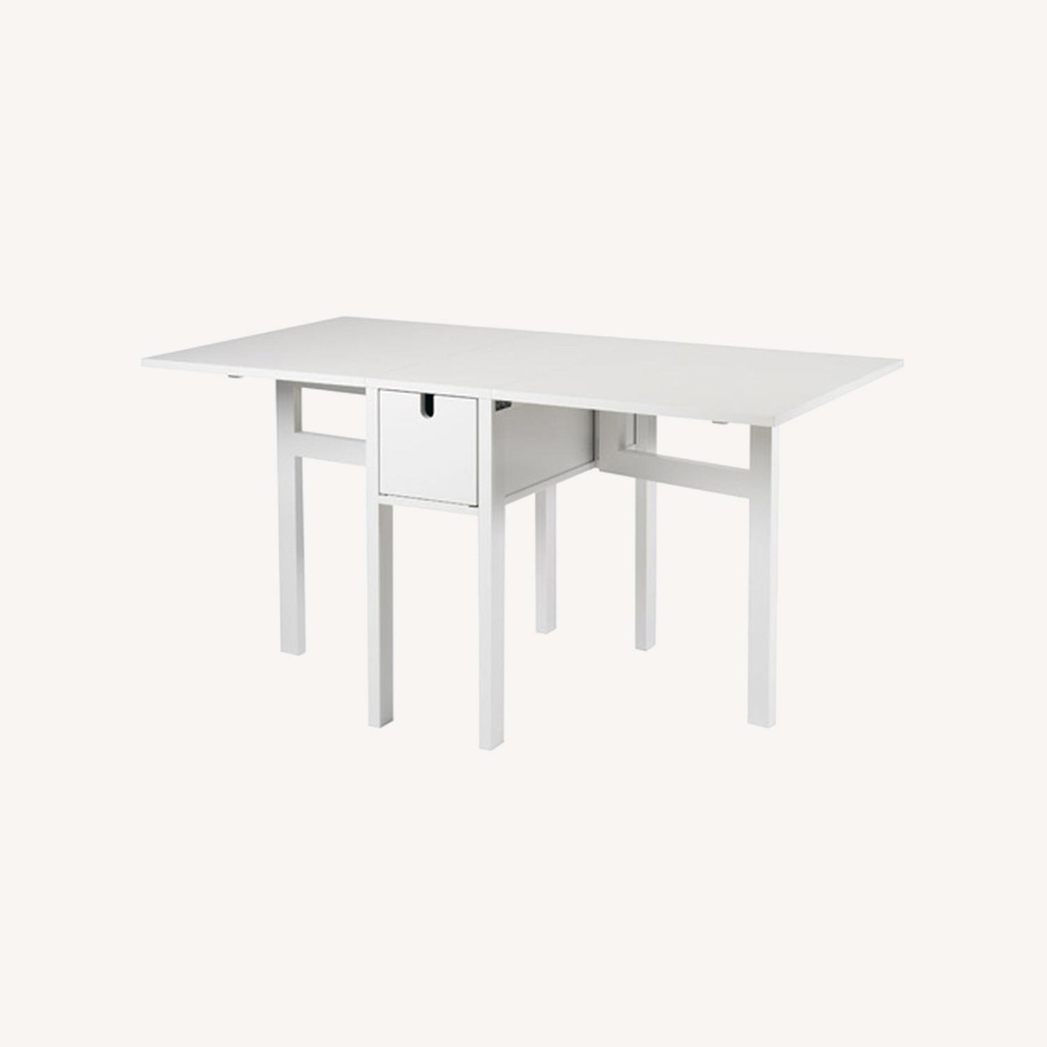 Scandinavian Design House Drop Leaf Dining Table - image-0