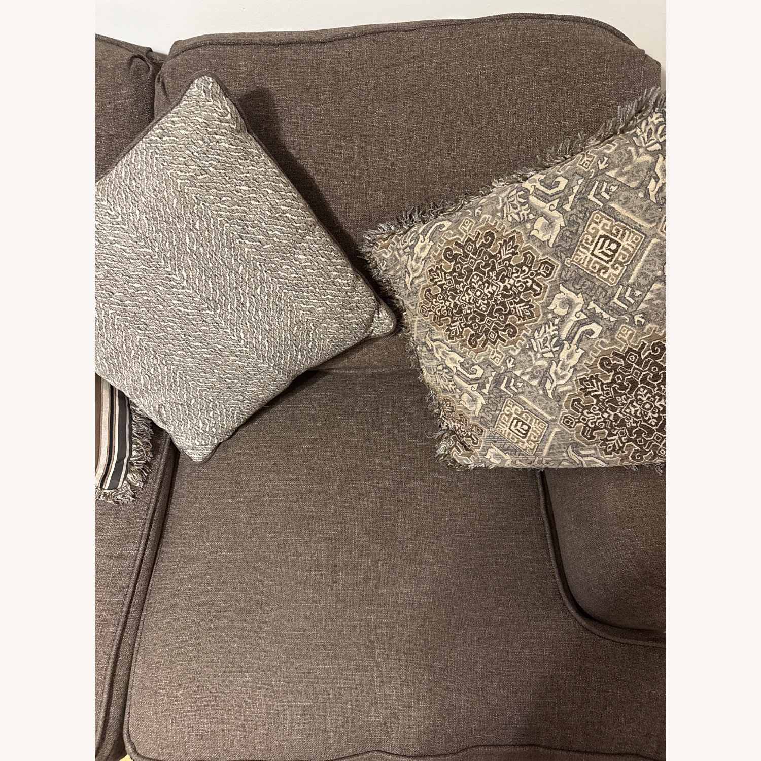 Dark Grey 3 Seater Sofa - image-3