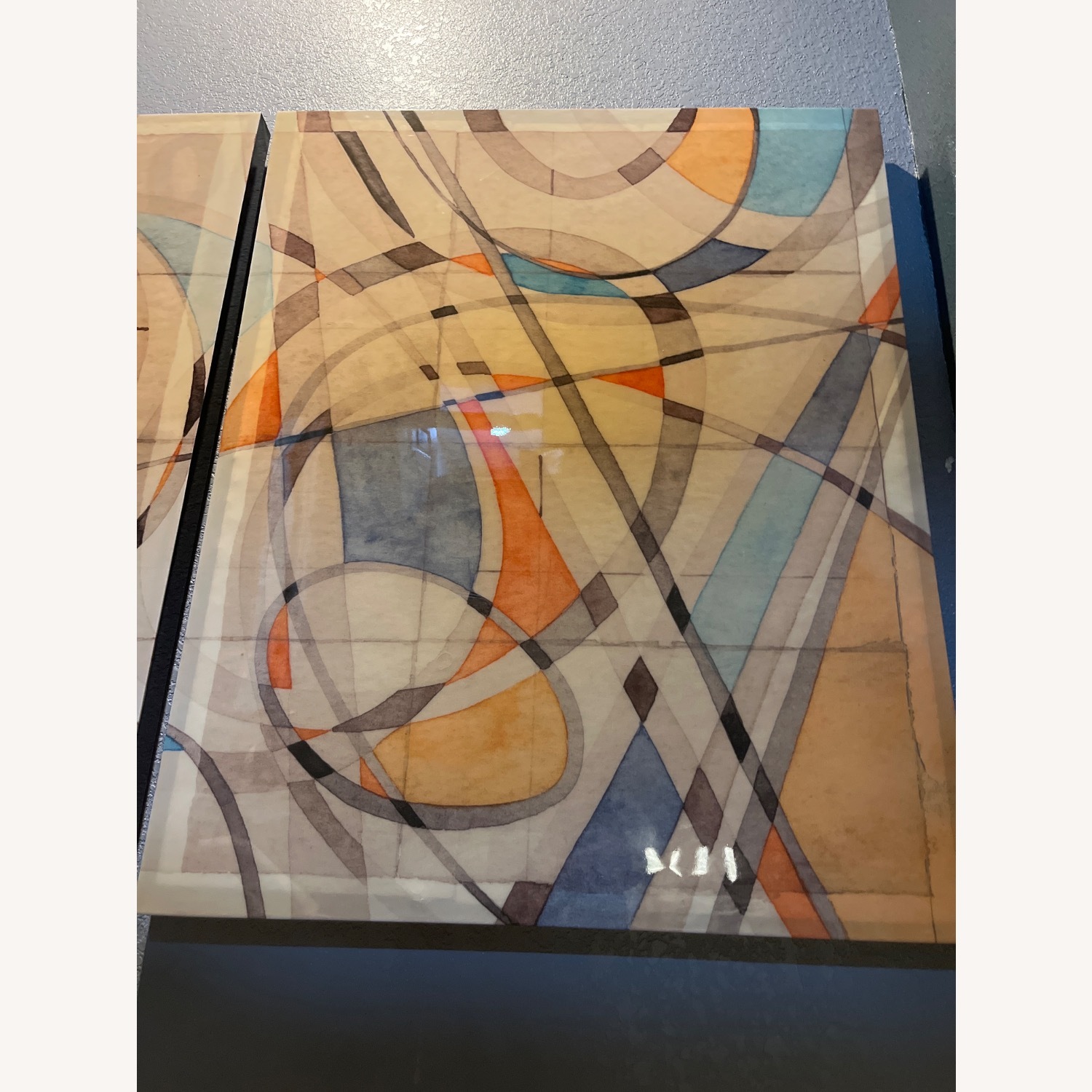 Large Contemporary Abstact Wall Decor - image-1