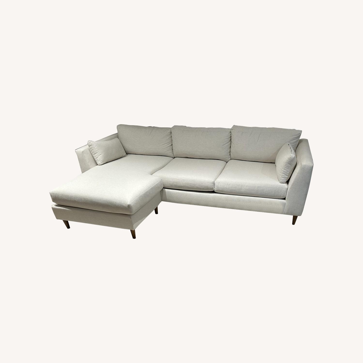 Crate & Barrel Avondale 3-Seat Lounger - image-0
