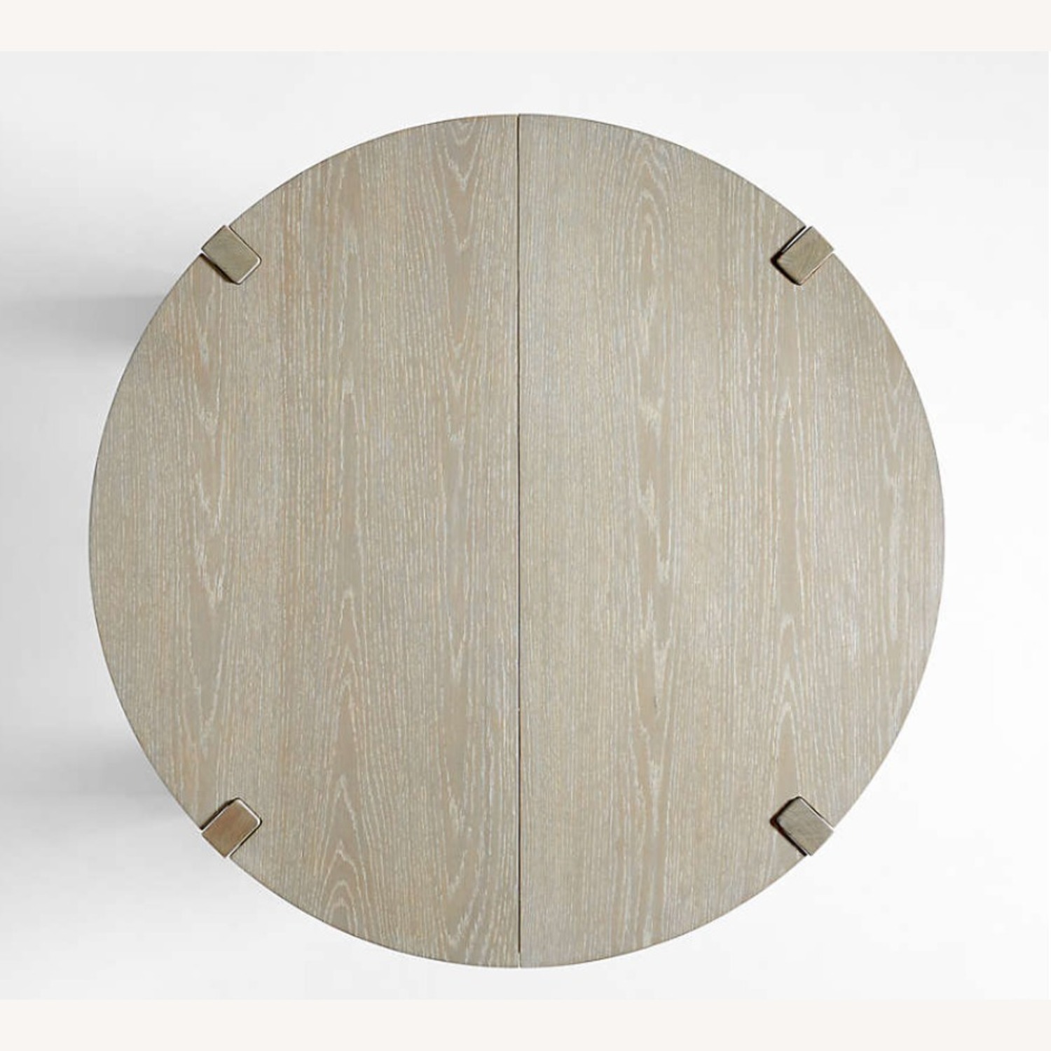 Crate & Barrel Diset Wood Oval 48" Extendable Dining Table - image-5