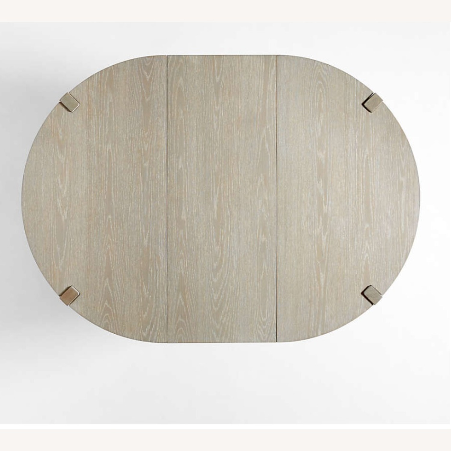 Crate & Barrel Diset Wood Oval 48" Extendable Dining Table - image-4