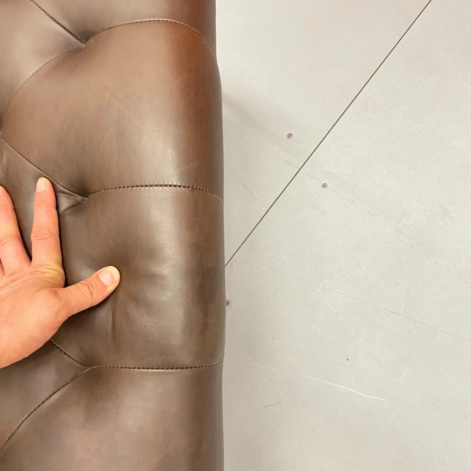 Restoration Hardware 2 Marsden Leather Chairs - image-11