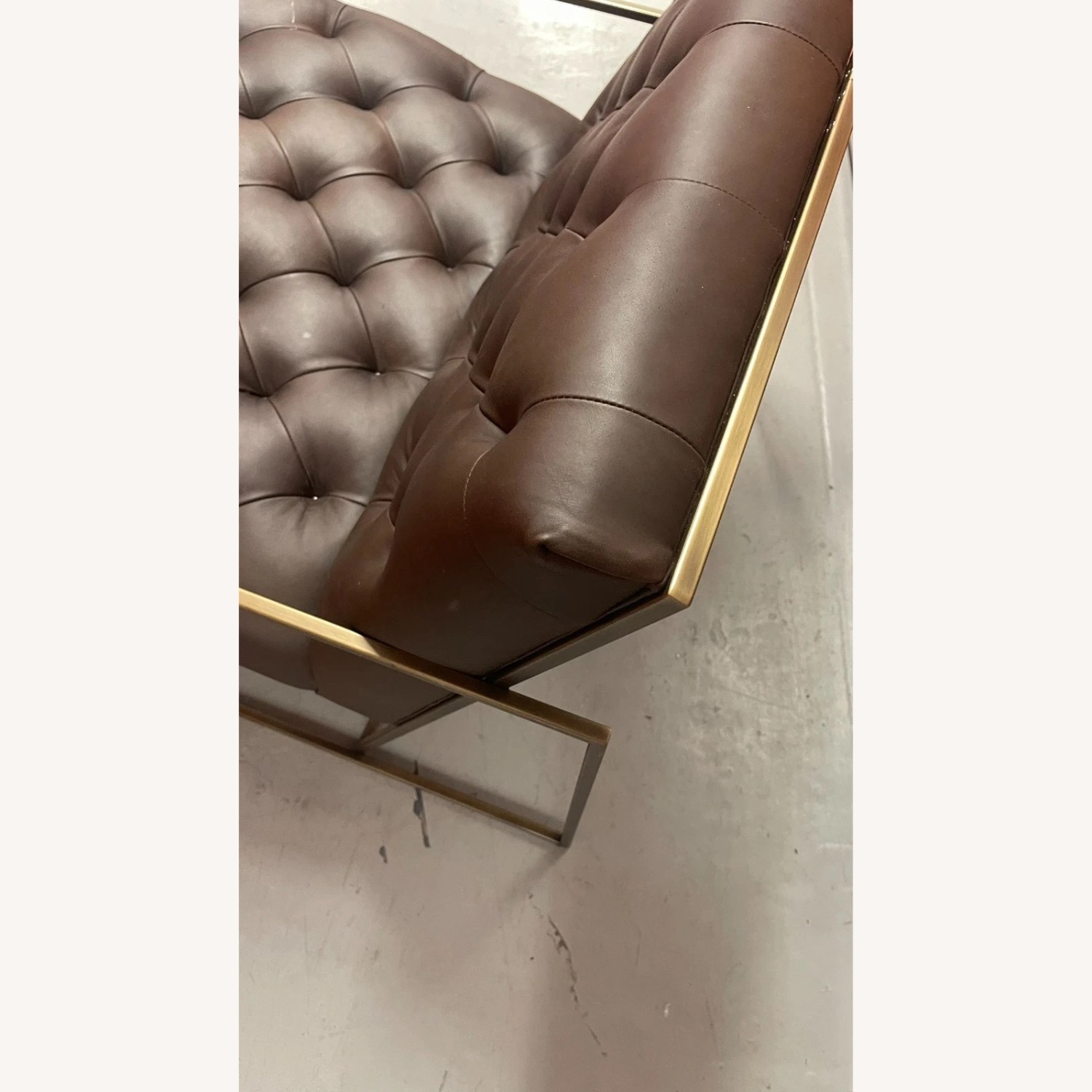 Restoration Hardware 2 Marsden Leather Chairs - image-6