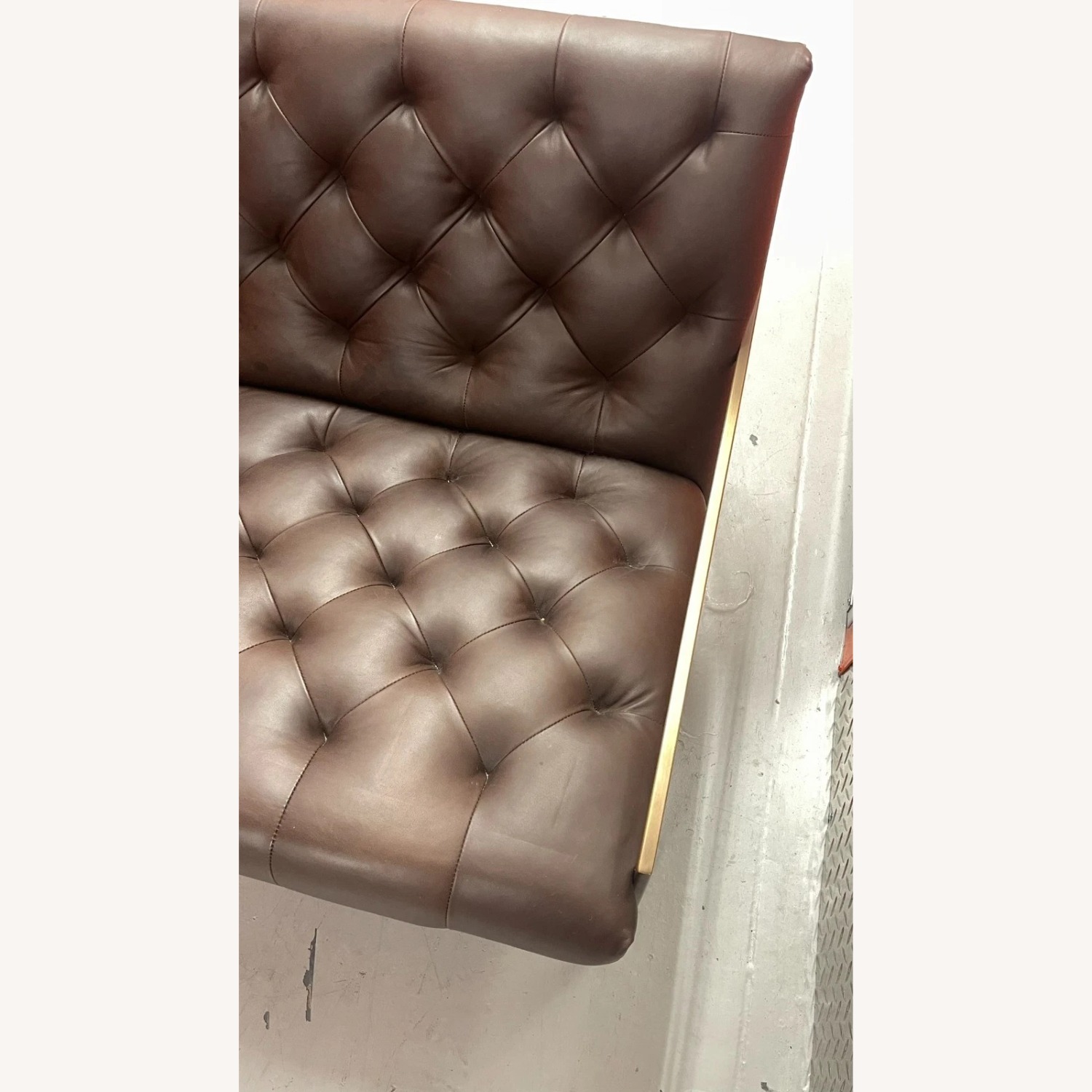 Restoration Hardware 2 Marsden Leather Chairs - image-5