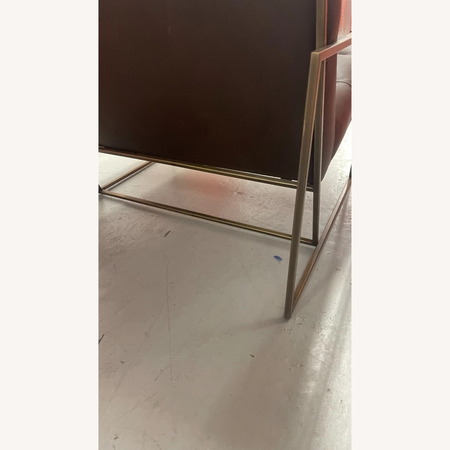 Restoration Hardware 2 Marsden Leather Chairs - image-9