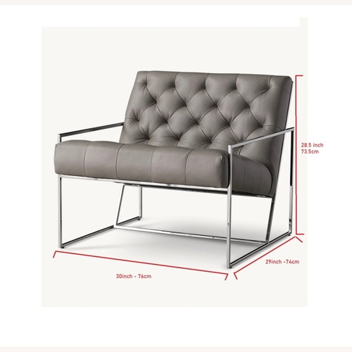 Used Restoration Hardware 2 Marsden Leather Chairs for sale on AptDeco