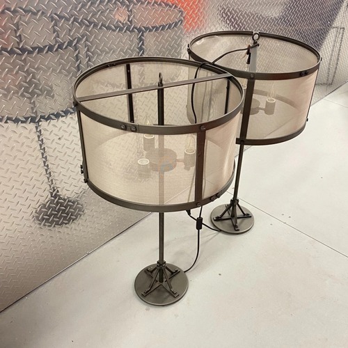 Used Restoration Hardware 2 Table Lamps 37"x20” for sale on AptDeco