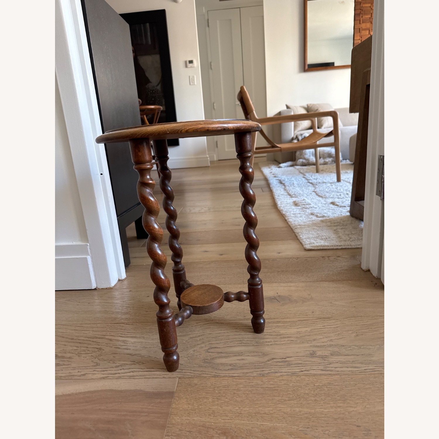 Round Barley Twist Table - image-3