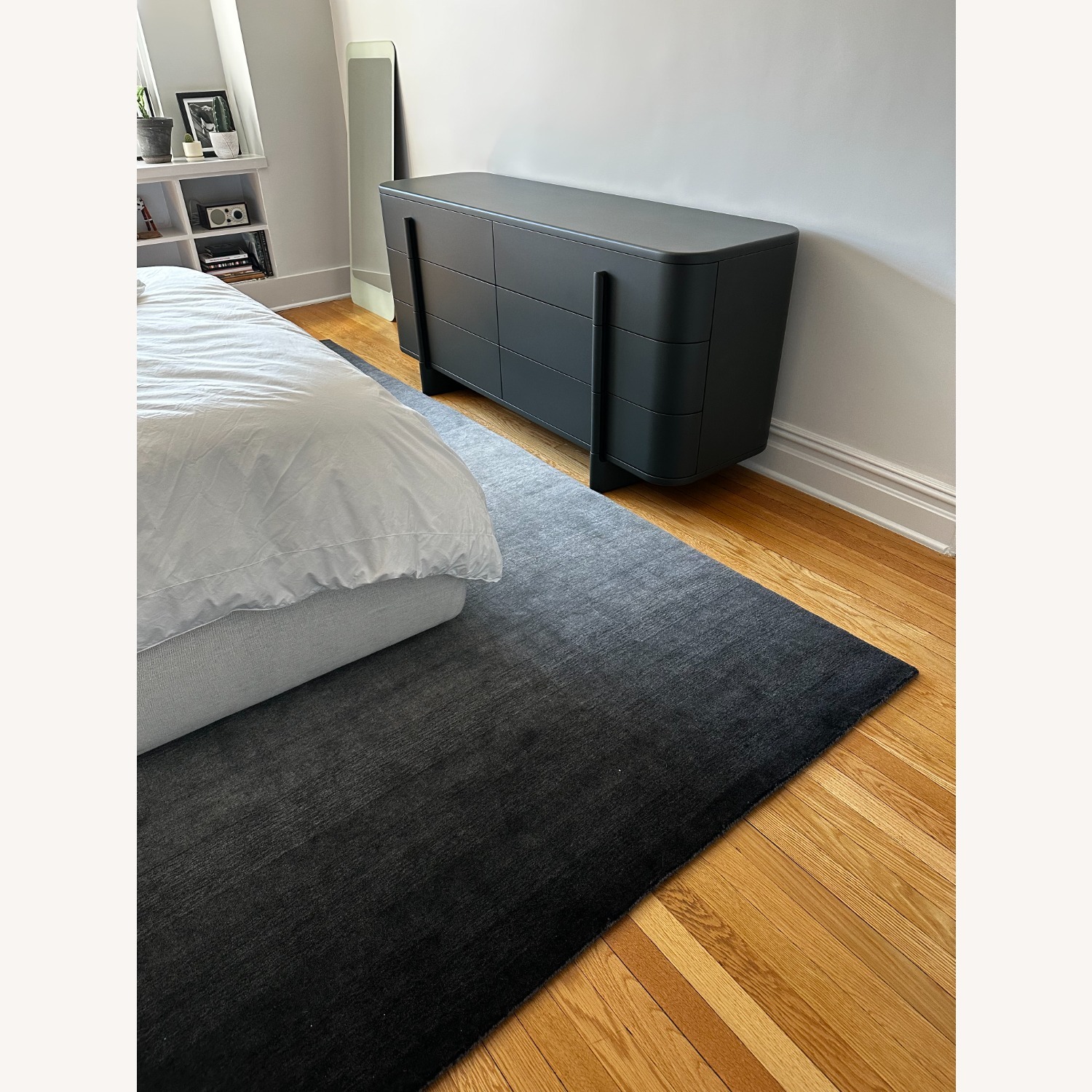 Arena Odion Charcoal Rug & Non-Skid Pad - image-3