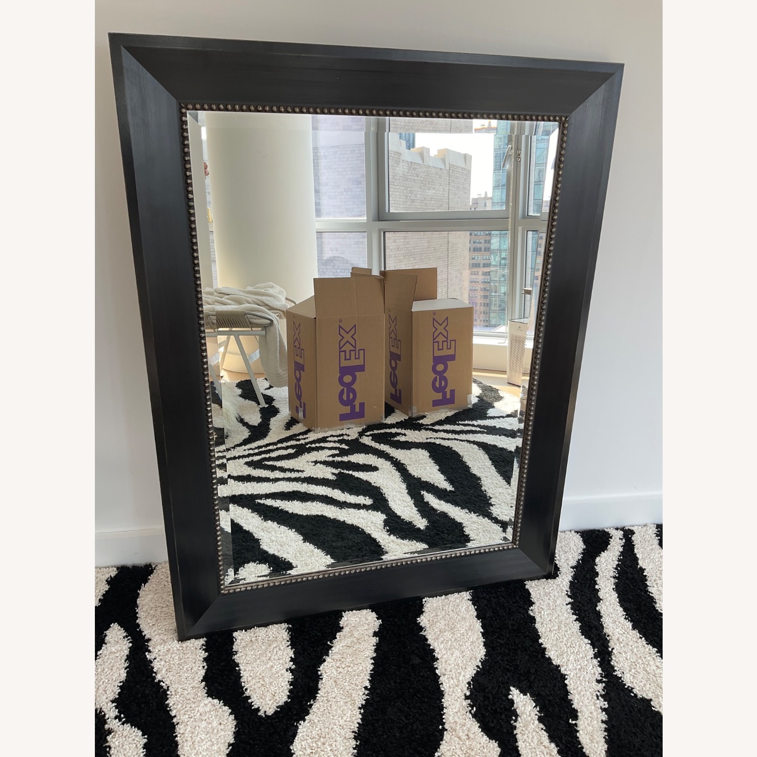 Black Studded Mirror - image-4