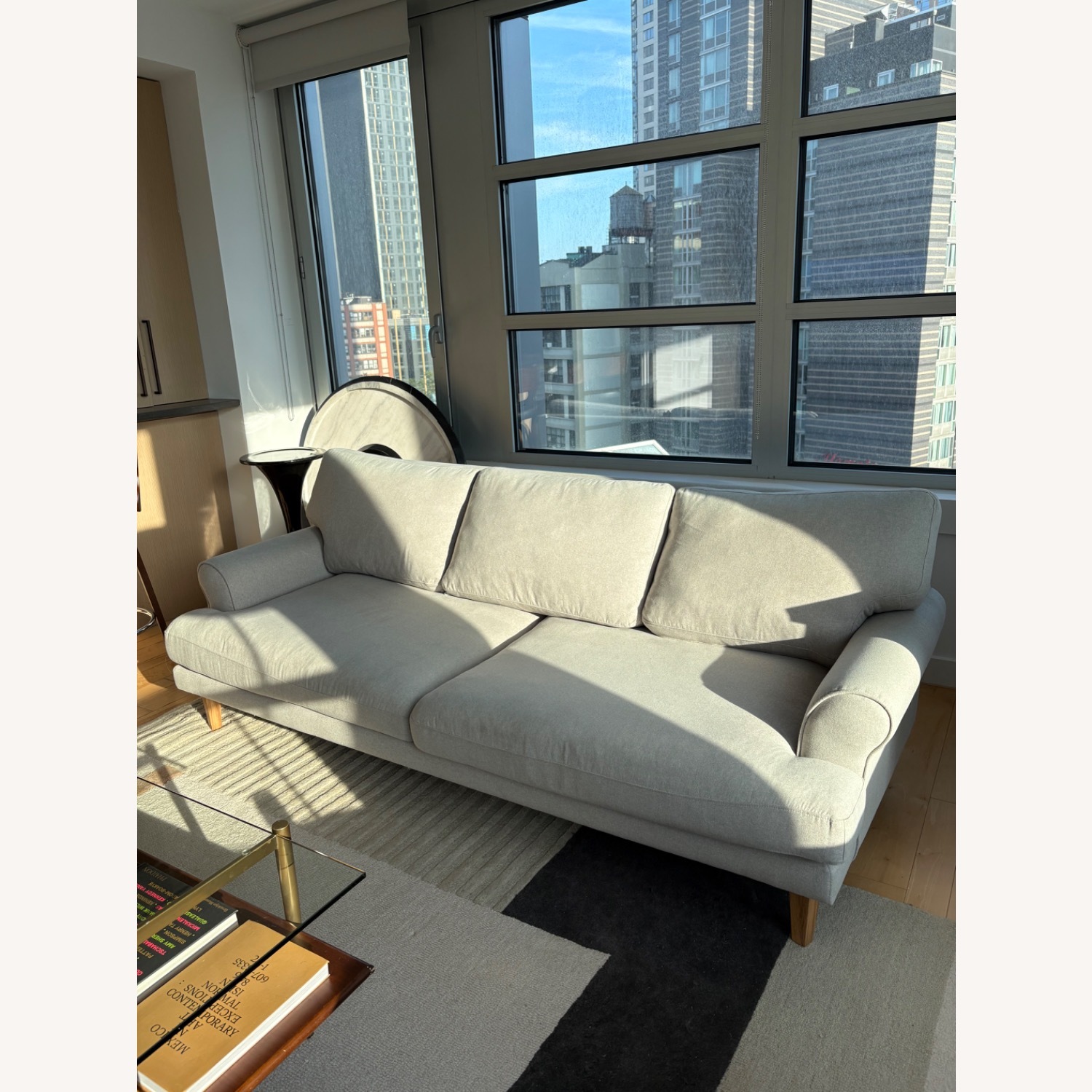 Interior Define Maxwell Performance Fabric Sofa - image-1